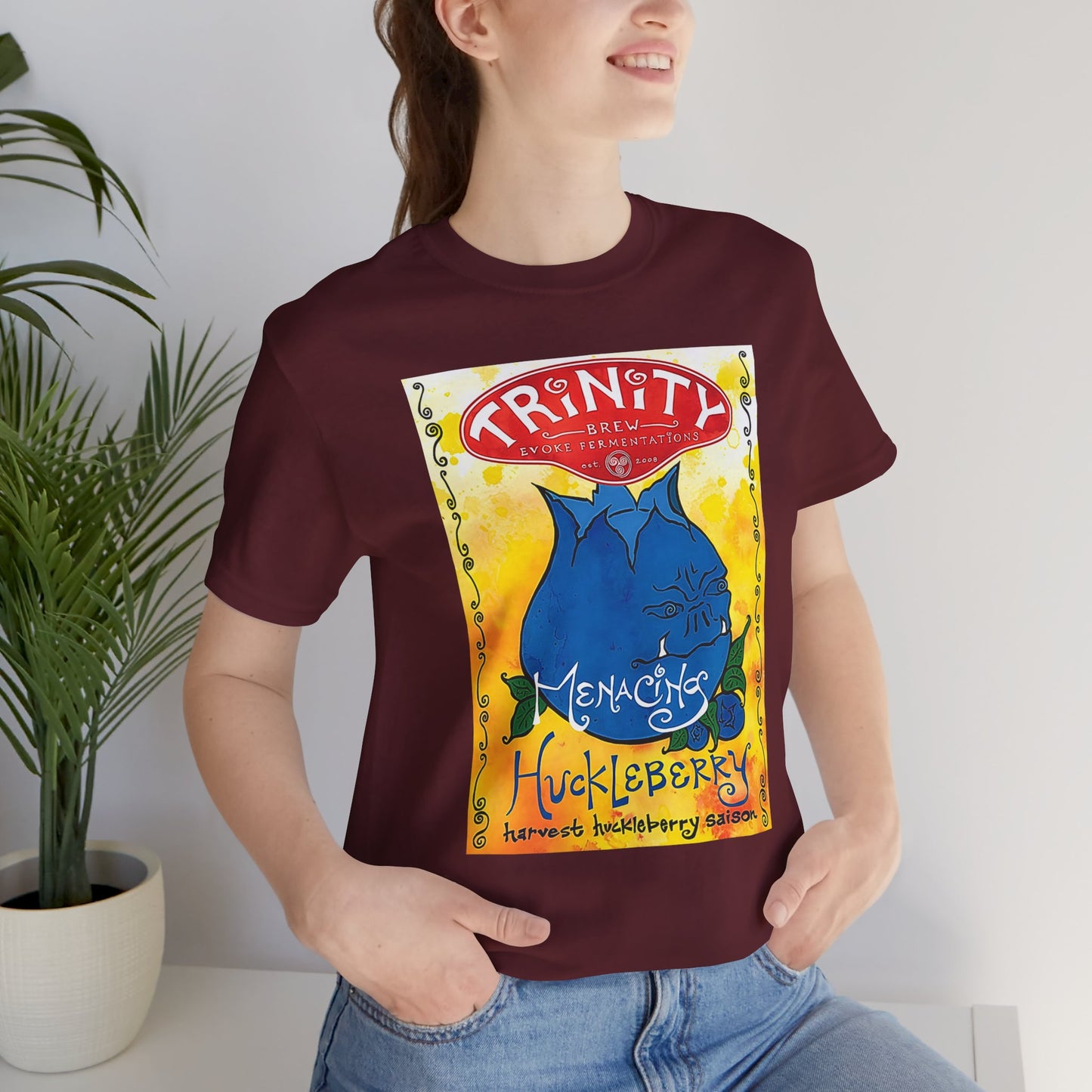 Menacing Huckleberry Short Sleeve Tee