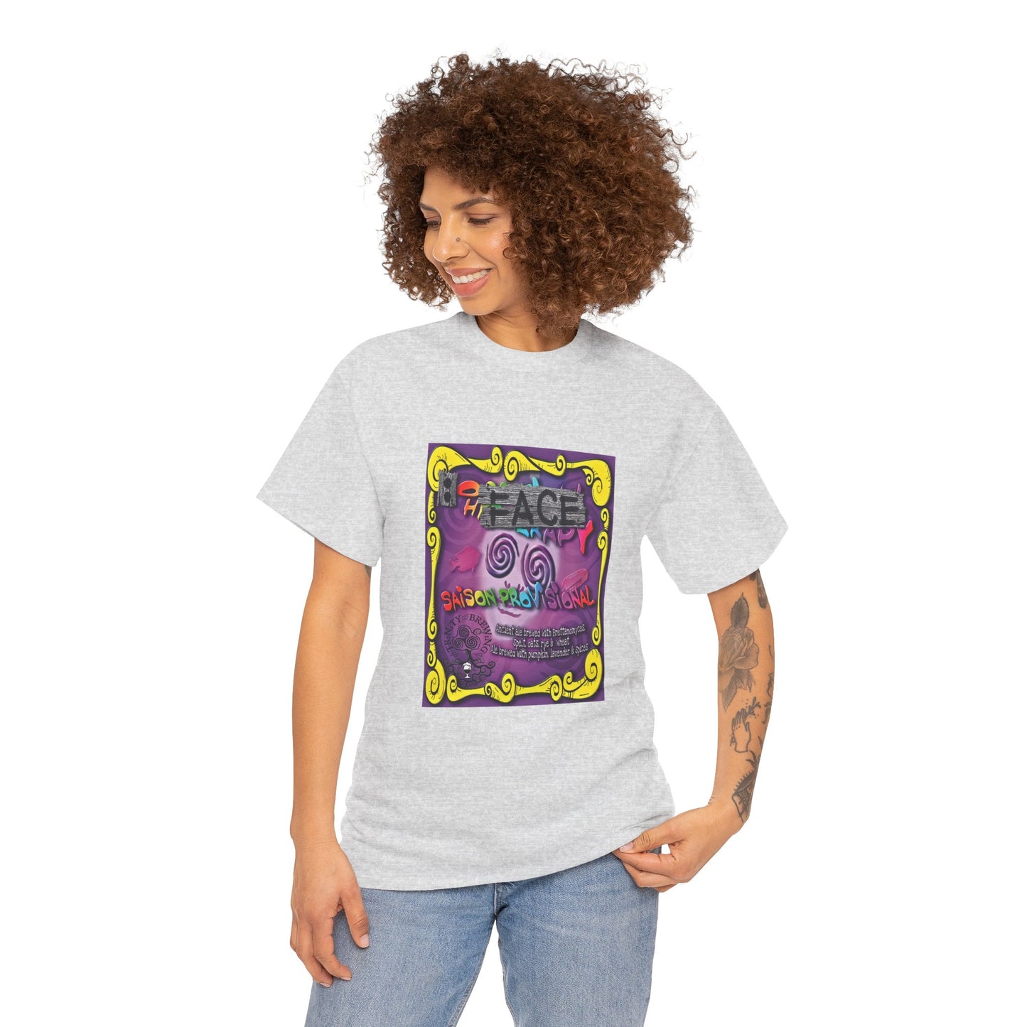 TRiNiTY Oh Face! - Unisex Heavy Cotton Tee