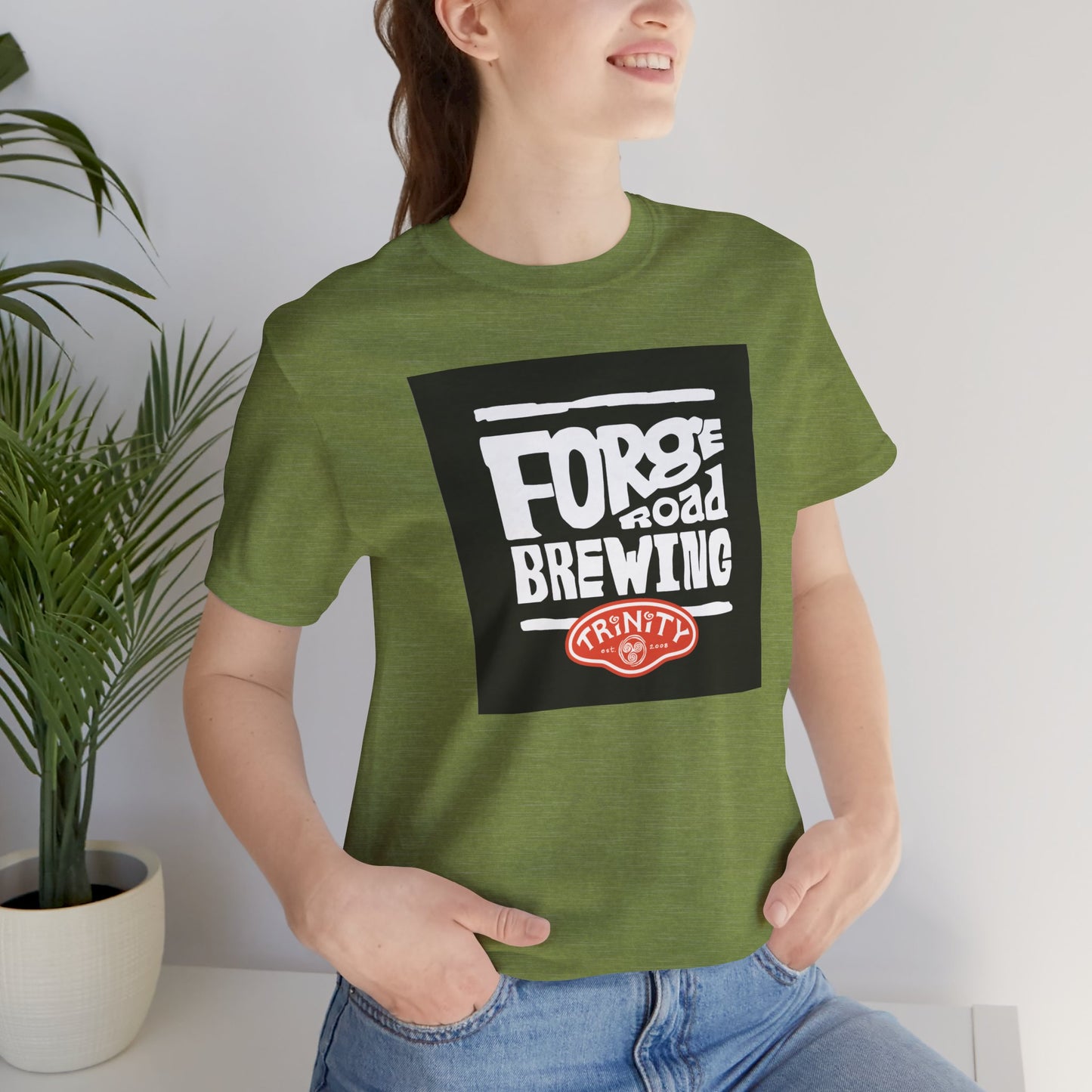 T2 Forge Road Brewery - Unisex Jersey Short Sleeve Tee