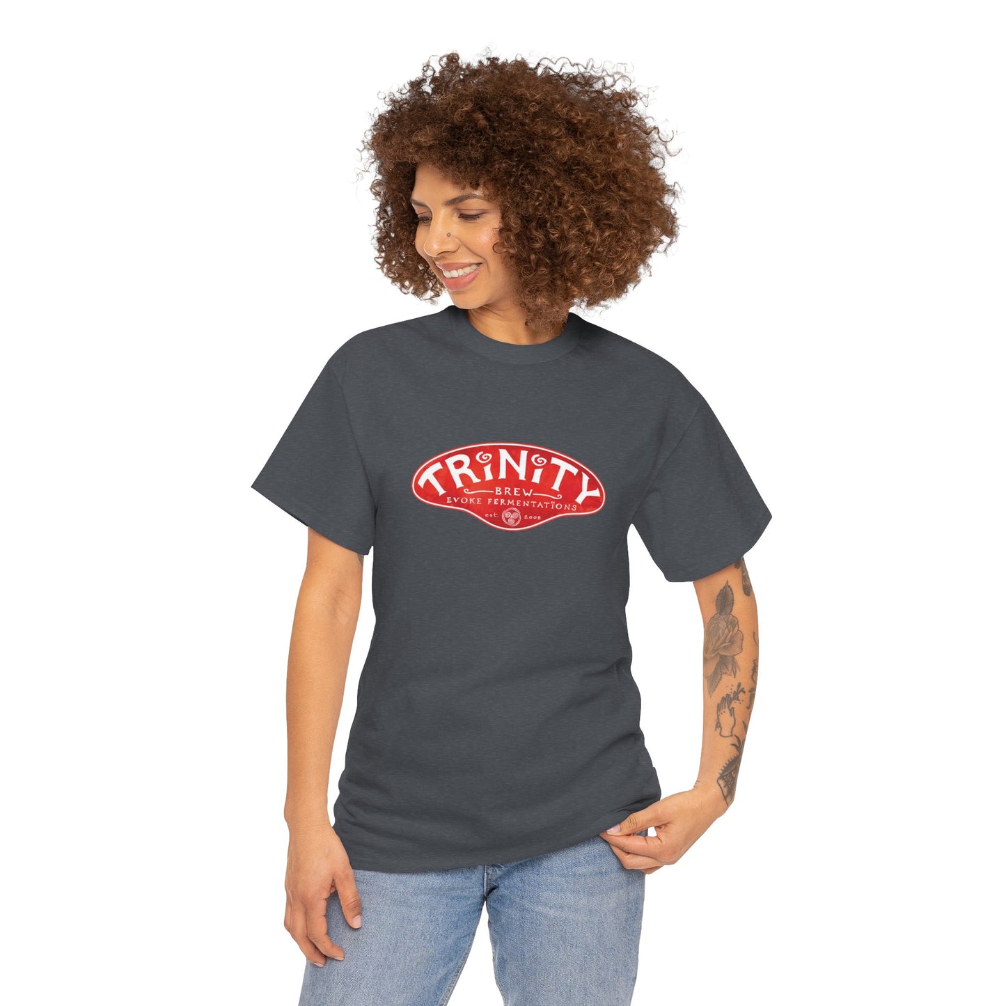 Classic TRiNiTY Logo T-Shirt - Unisex Heavy Cotton Tee