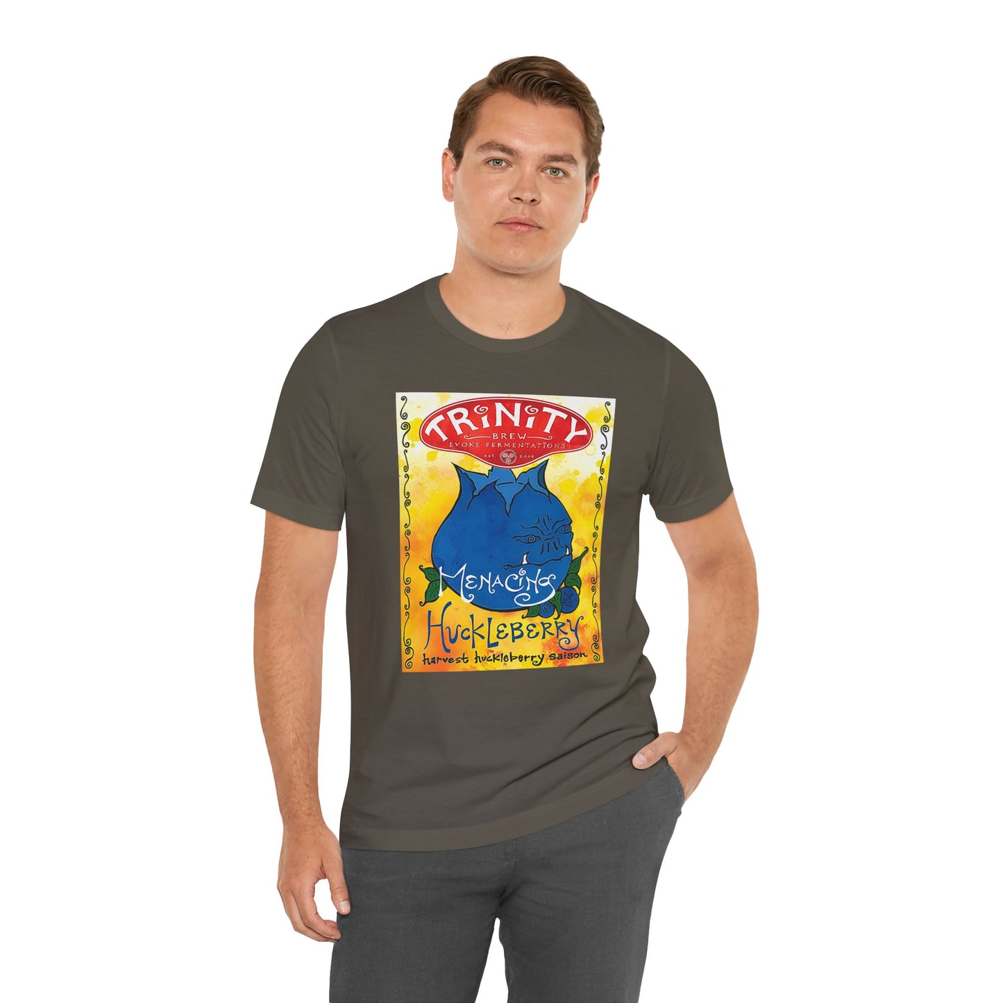 Menacing Huckleberry Short Sleeve Tee
