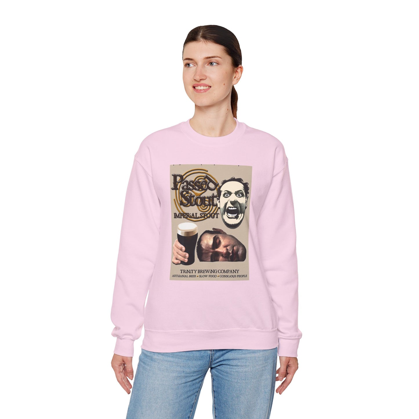 TRiNiTY Passed Stout Imperial Stout - Unisex Heavy Blend™ Crewneck Sweatshirt