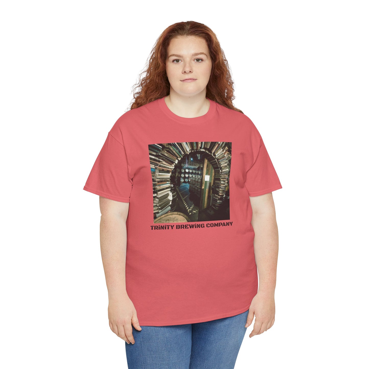 TRiNiTY Book Arch - Unisex Heavy Cotton Tee