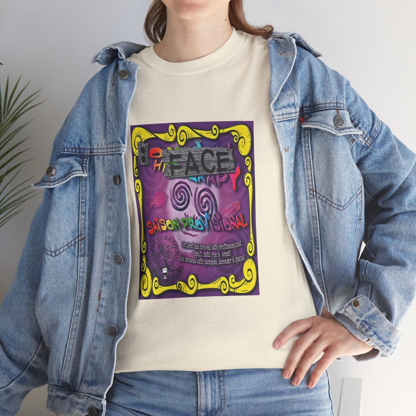 TRiNiTY Oh Face! - Unisex Heavy Cotton Tee