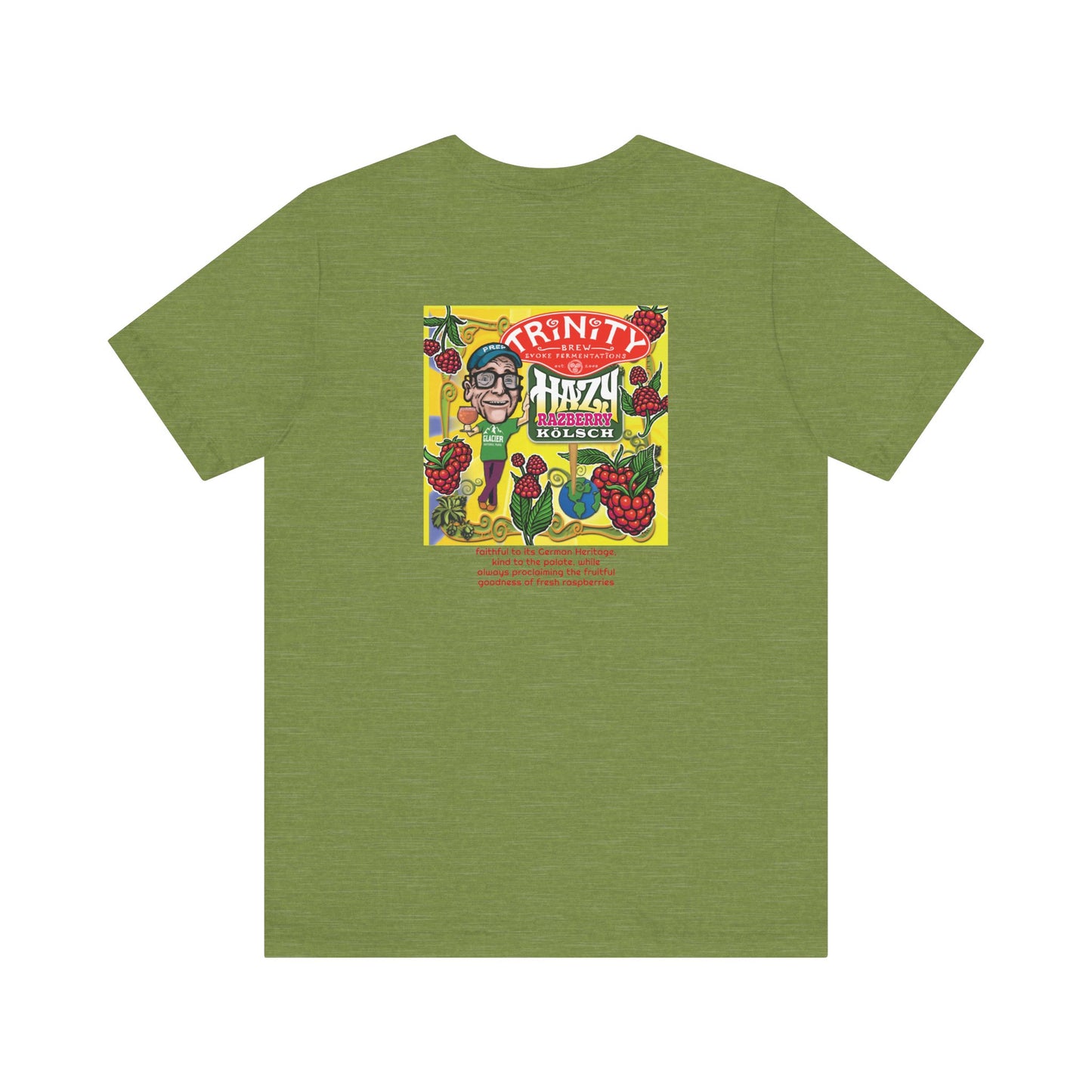 TRiNiTY Hazy Razberry Kolsch - Unisex Jersey Short Sleeve Tee