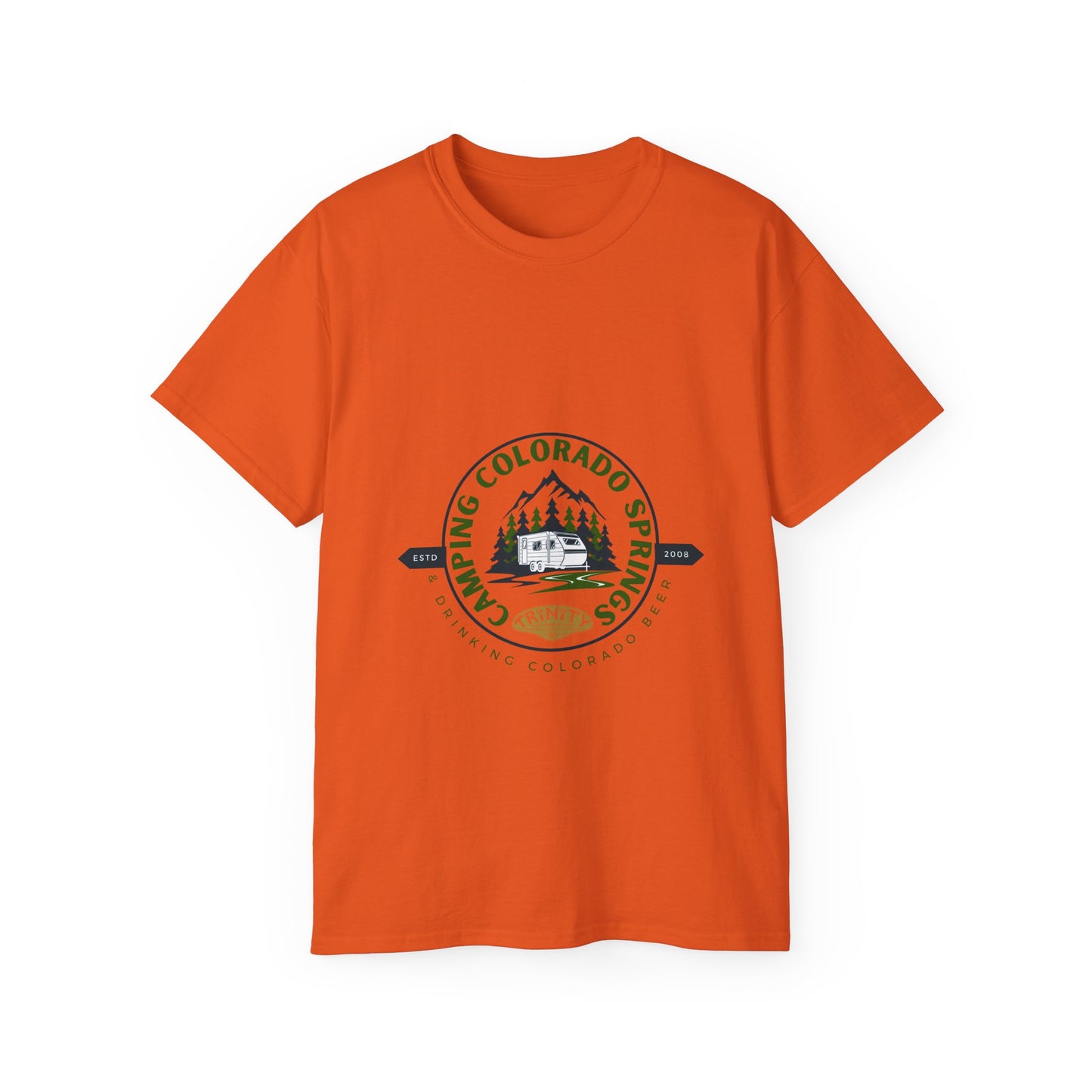 Camping in Colorado T-Shirt Unisex Ultra Cotton Tee