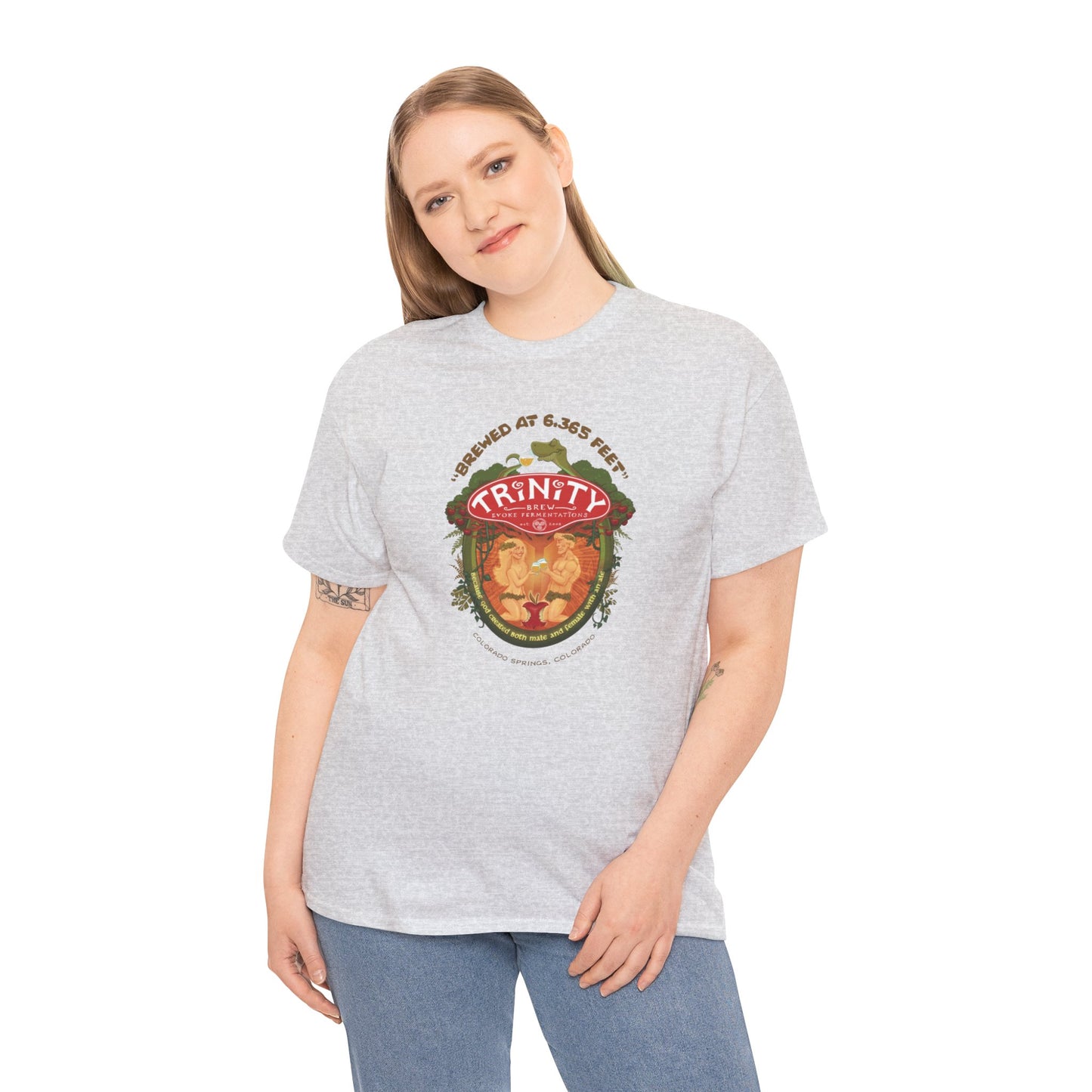 TRiNiTY Adam & Eve Ale (Lighter Colors) - Unisex Heavy Cotton Tee