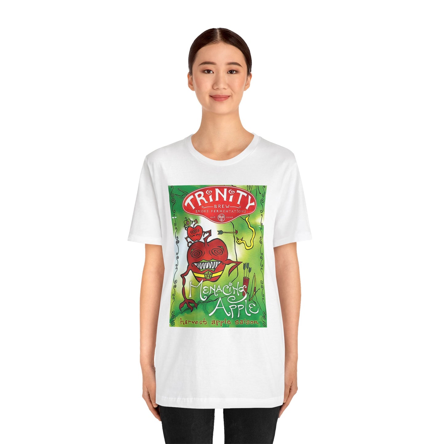 Menacing Apple Short Sleeve Tee