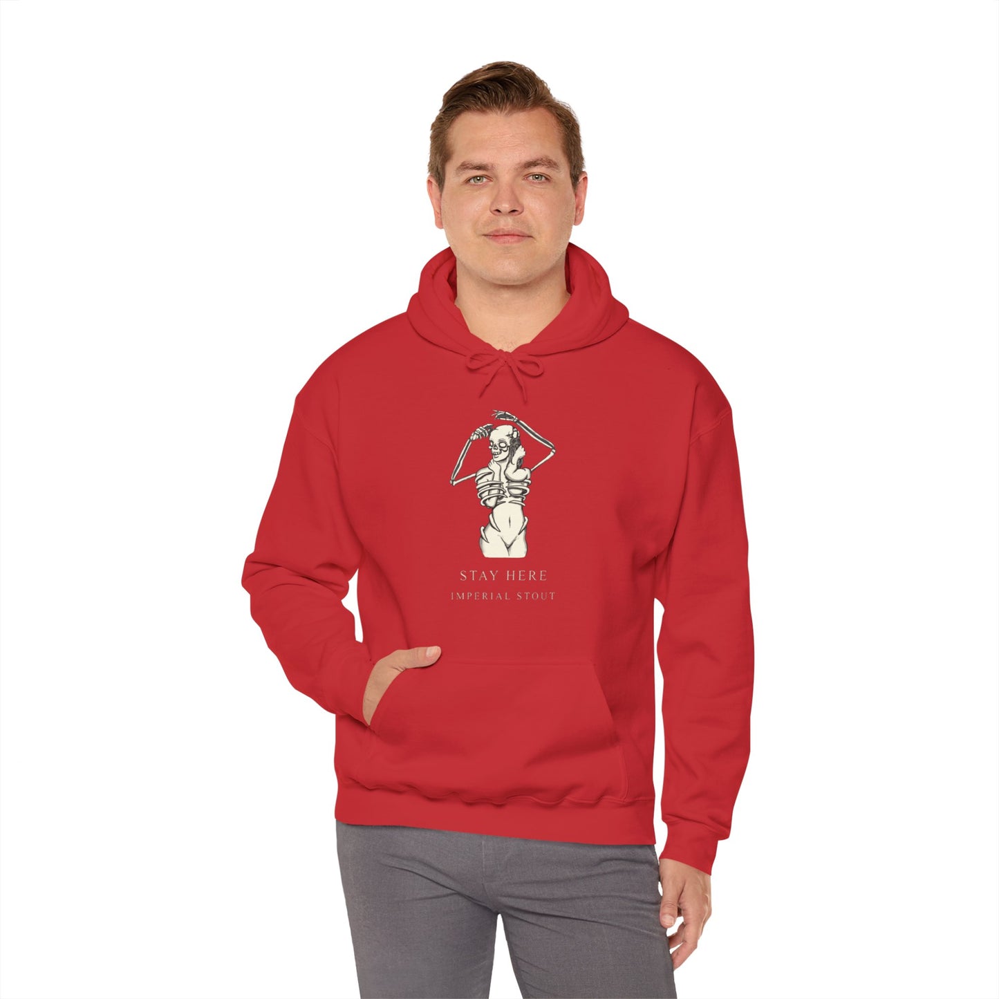 Stay Here Imperial Stout Hooded Sweatshirt