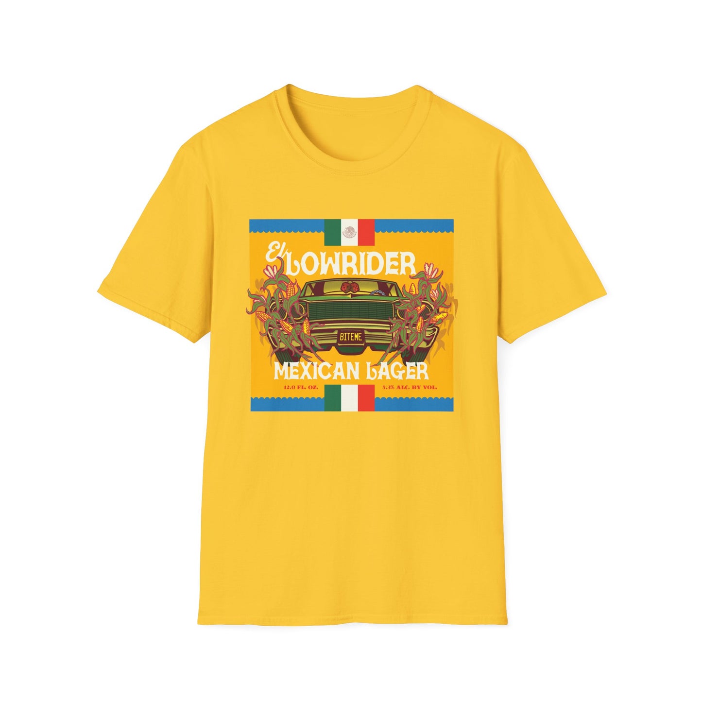 TRiNiTY Lowrider Mexican Lager - Unisex Softstyle T-Shirt