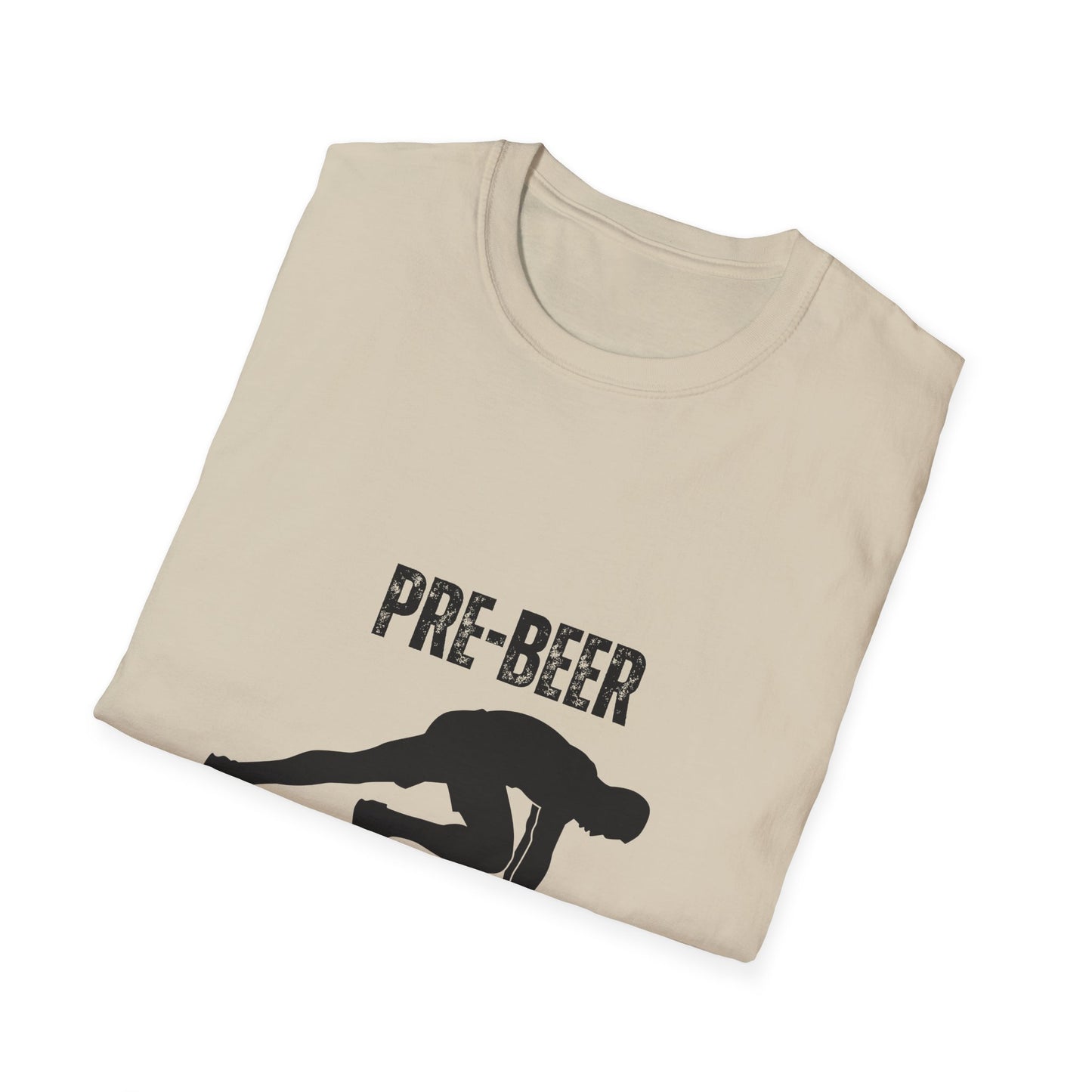 Pre-Beer Workout T-Shirt, Fun Fitness Tee, Unisex Athletic Shirt, Workout Clothing, Beer Lover's Gift, Gym Apparel
