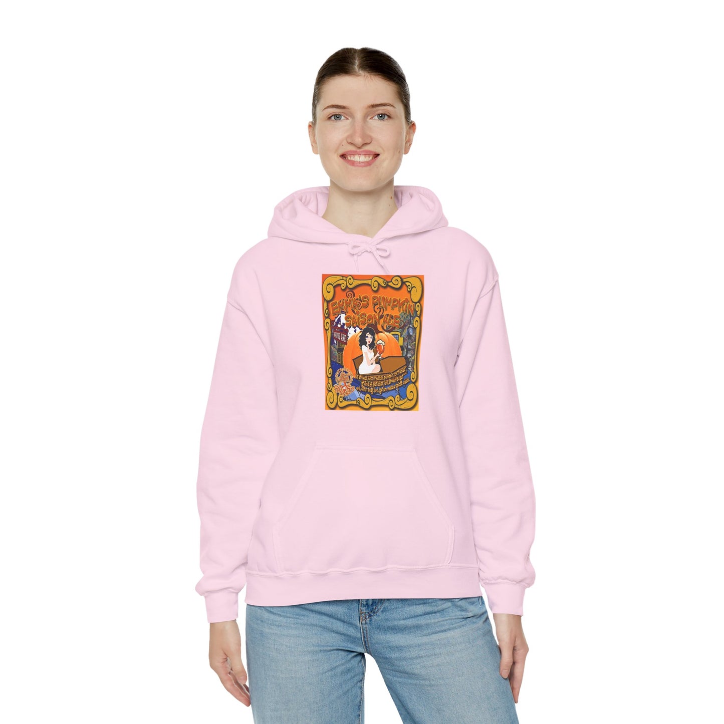 TRiNiTY Emma's Coffin Pumpkin Ale - Unisex Heavy Blend™ Hooded Sweatshirt
