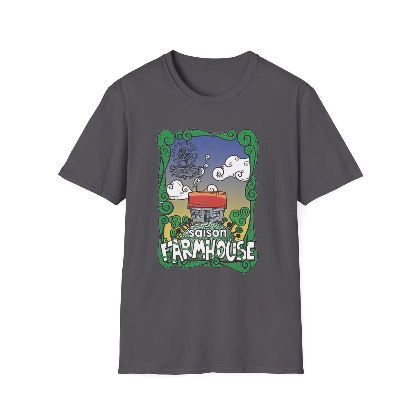 TRiNiTY Farmhouse Saison (Darker Colors) - Unisex Softstyle T-Shirt