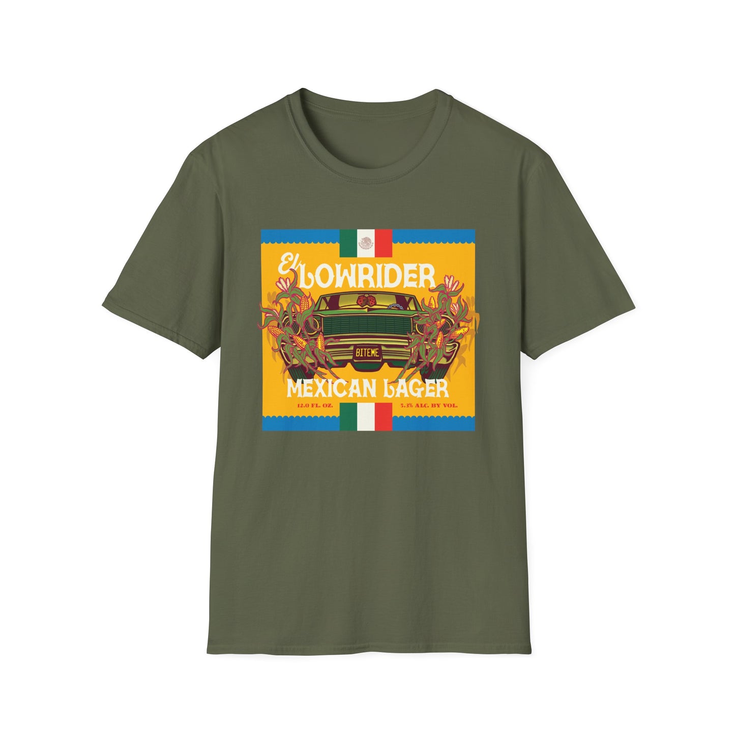 TRiNiTY Lowrider Mexican Lager - Unisex Softstyle T-Shirt