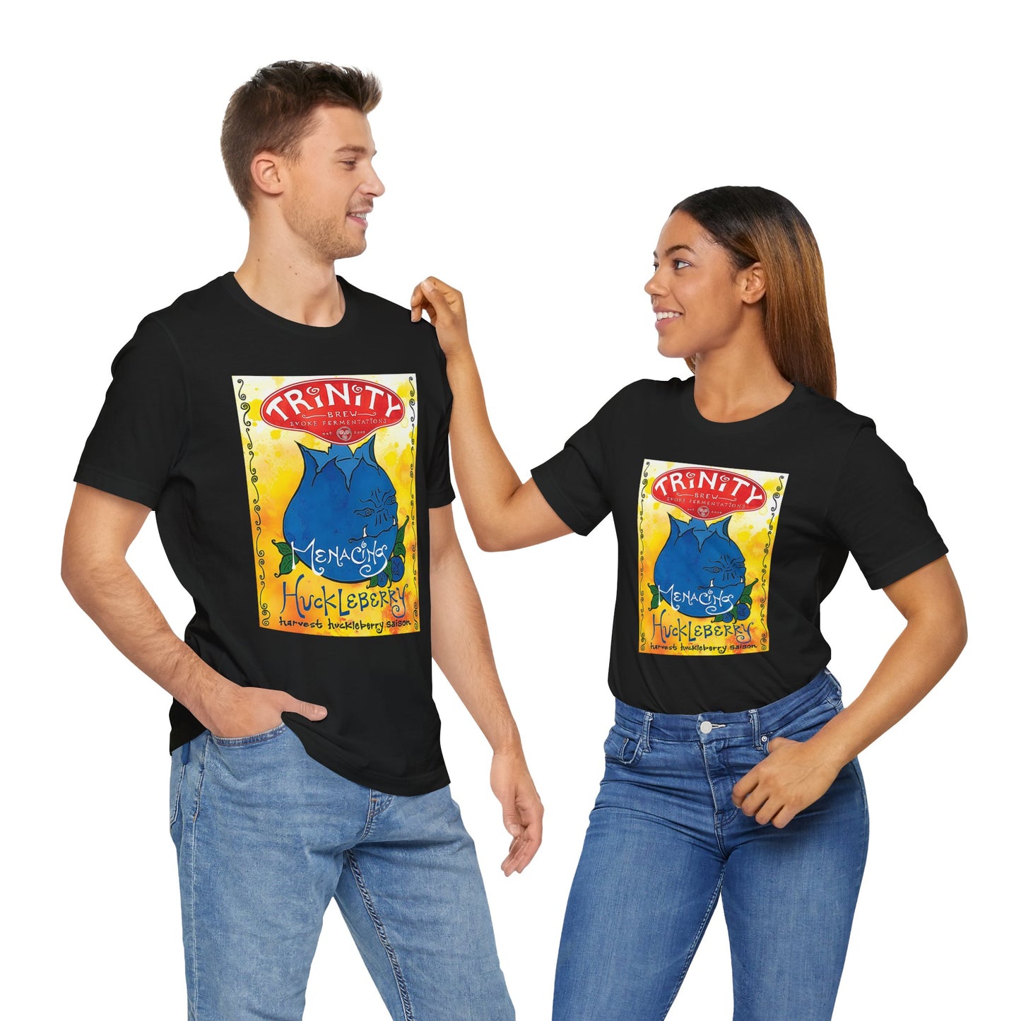 Menacing Huckleberry Short Sleeve Tee