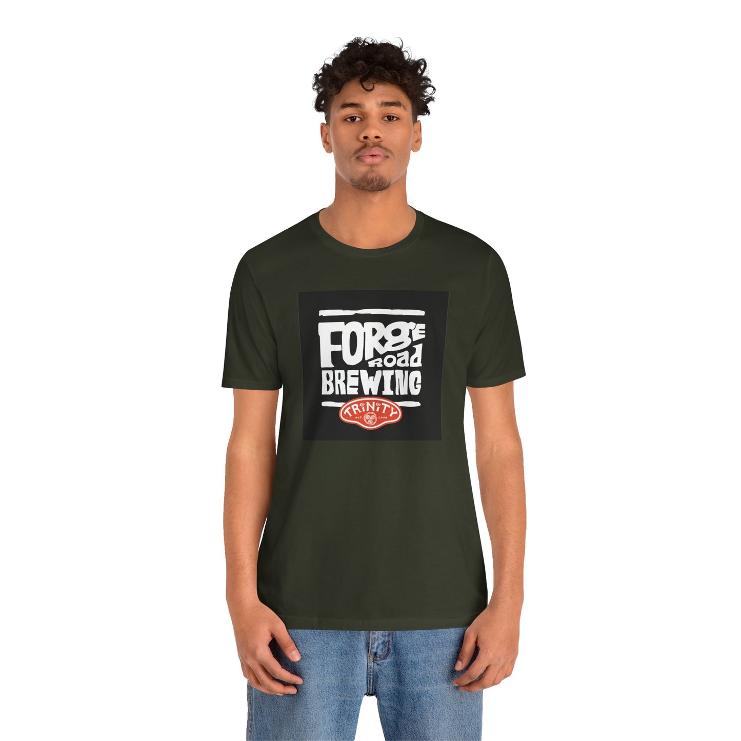 T2 Forge Road Brewery - Unisex Jersey Short Sleeve Tee