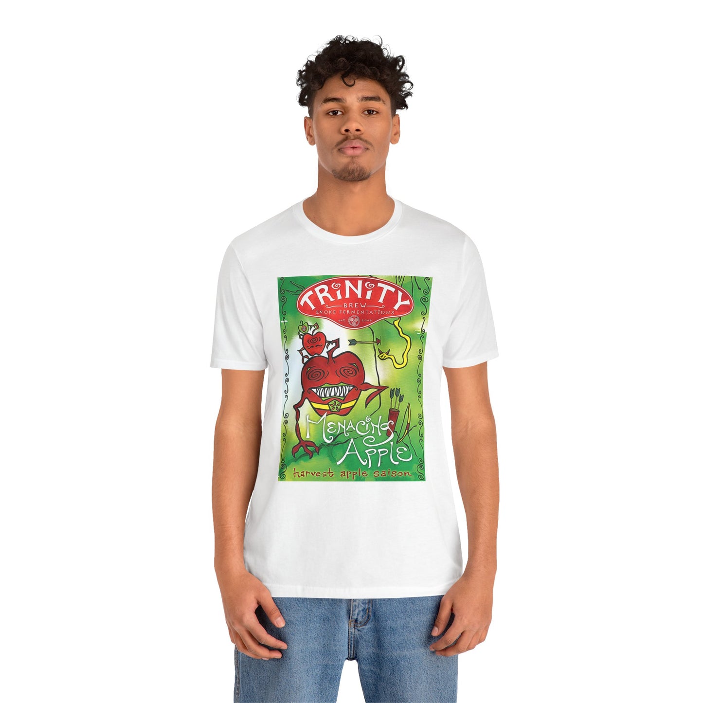 Menacing Apple Short Sleeve Tee