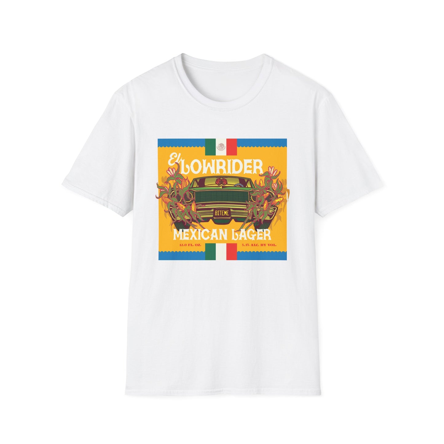 TRiNiTY Lowrider Mexican Lager - Unisex Softstyle T-Shirt