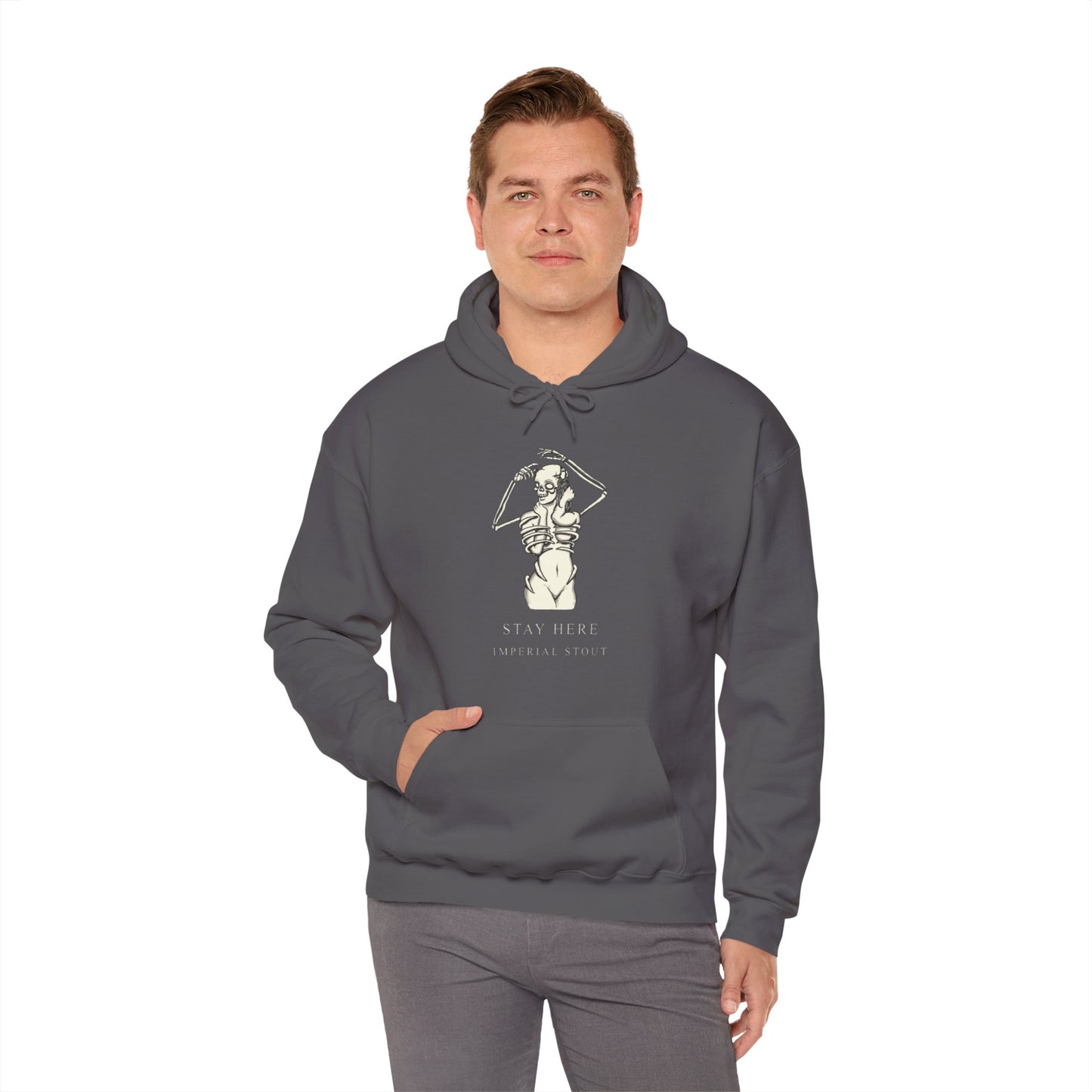 Stay Here Imperial Stout Hooded Sweatshirt