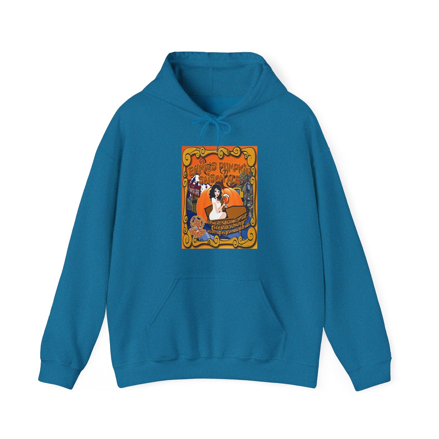 TRiNiTY Emma's Coffin Pumpkin Ale - Unisex Heavy Blend™ Hooded Sweatshirt