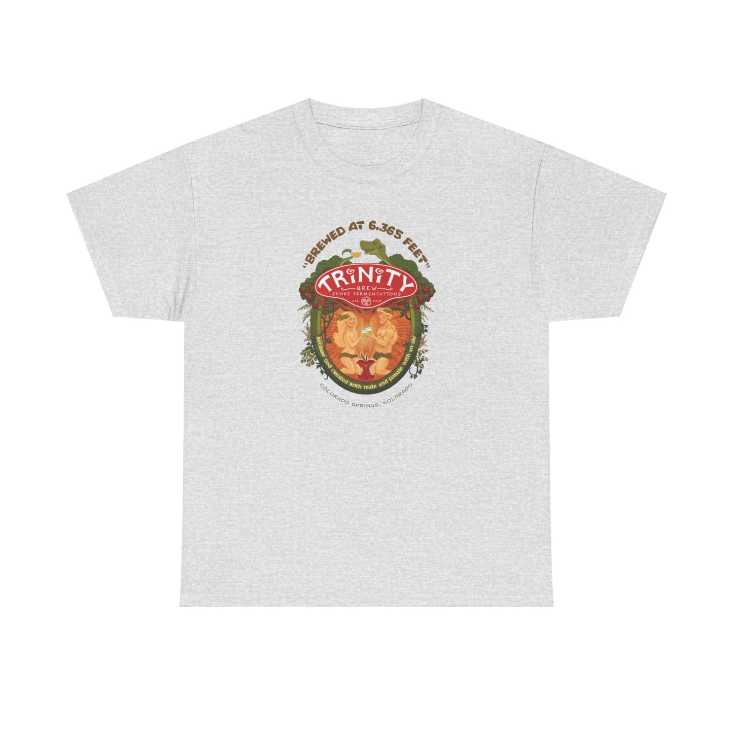 TRiNiTY Adam & Eve Ale (Lighter Colors) - Unisex Heavy Cotton Tee