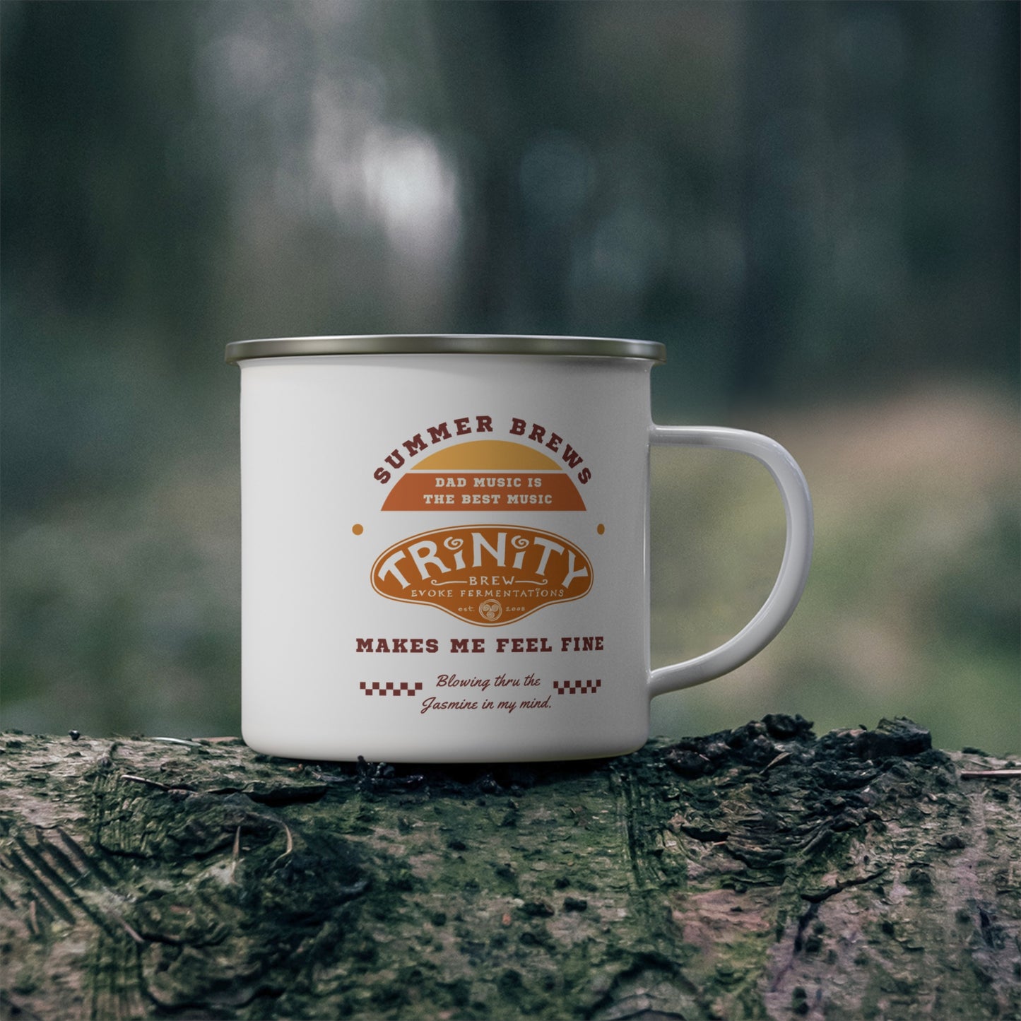 Enamel Camping Mug