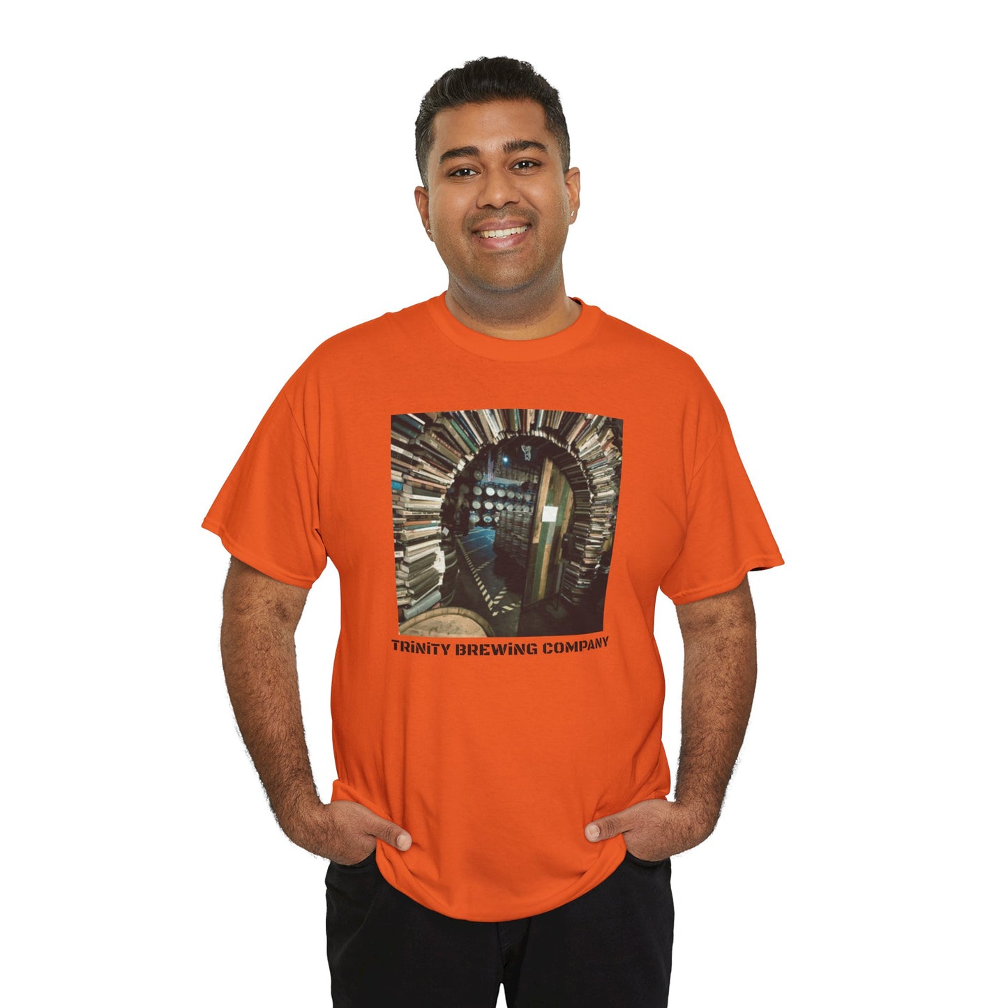 TRiNiTY Book Arch - Unisex Heavy Cotton Tee