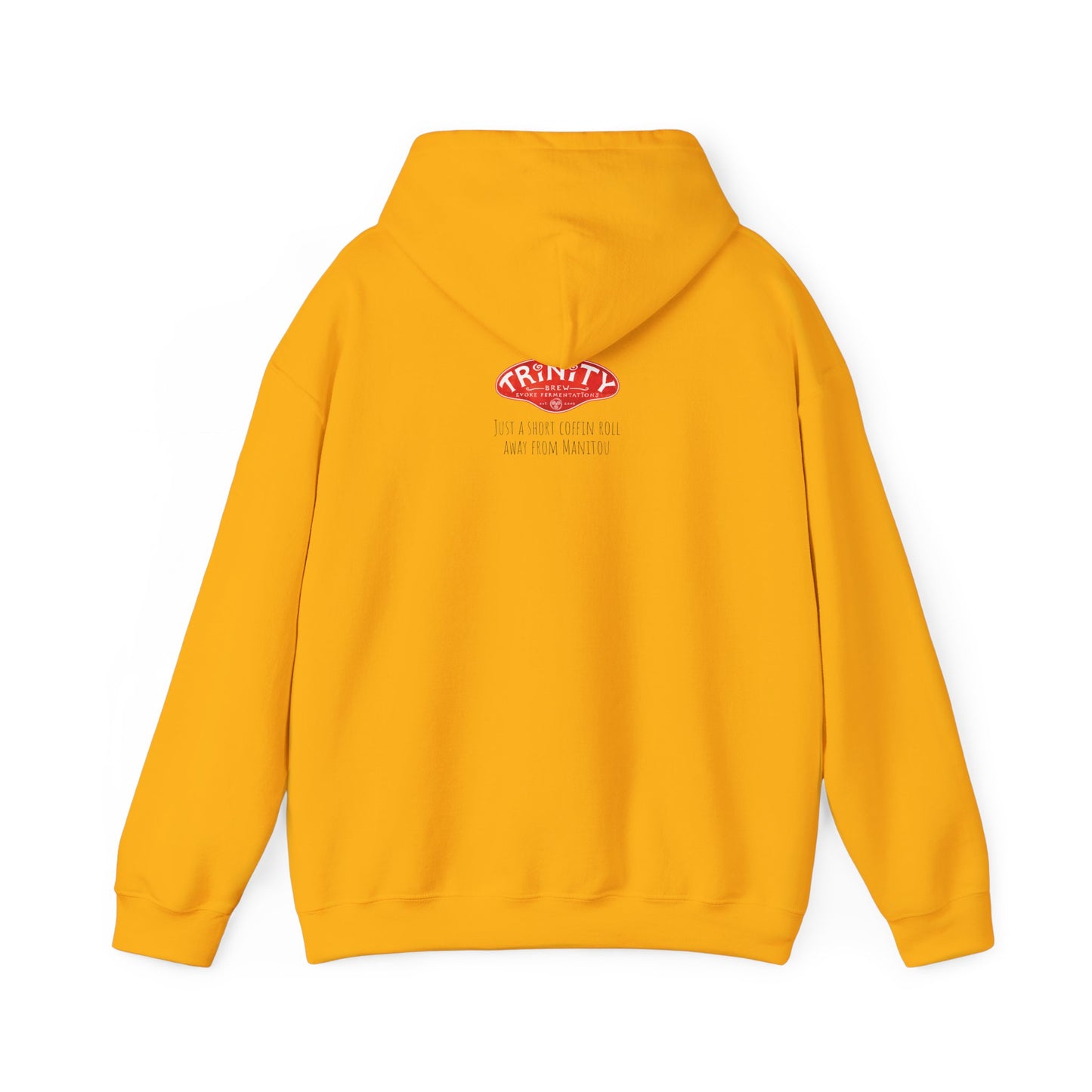 TRiNiTY Emma's Coffin Pumpkin Ale - Unisex Heavy Blend™ Hooded Sweatshirt