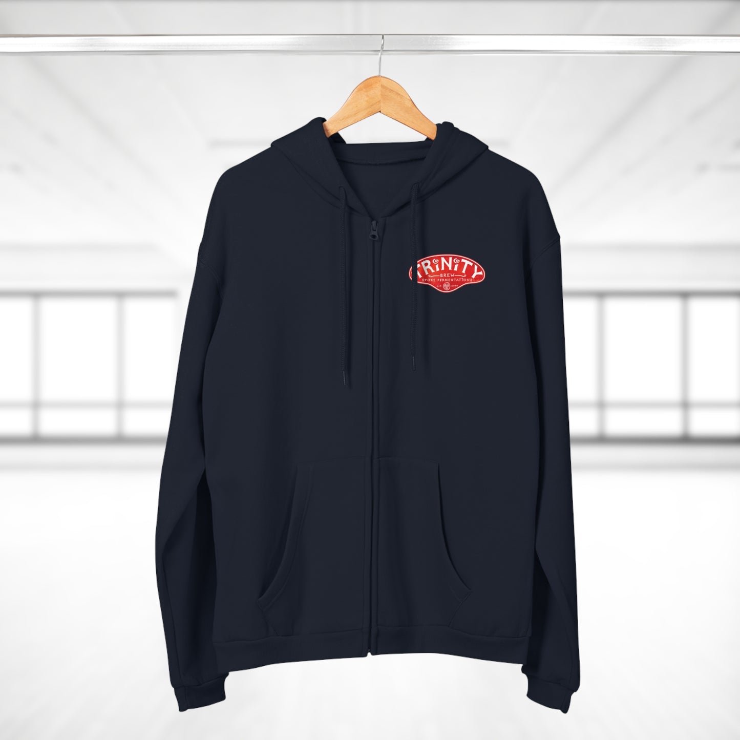TRiNiTY Funky Reggae Beer - Unisex Hooded Zip Sweatshirt