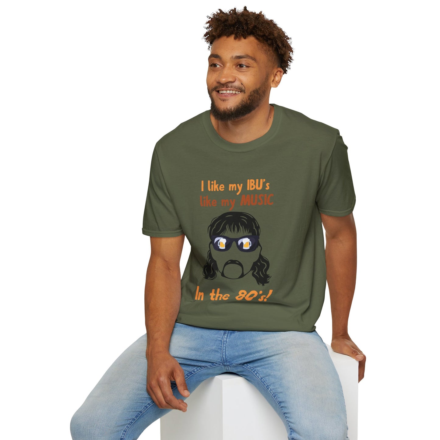 80's IBU's & Music T-Shirt, Unisex Graphic Tee, Gift for Music Fans, 80s Vintage Style, Casual Wear, Musician Apparel
