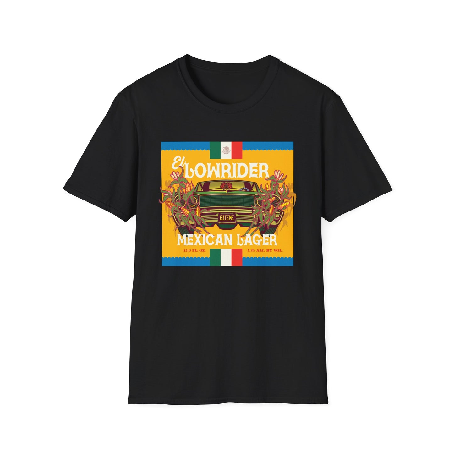 TRiNiTY Lowrider Mexican Lager - Unisex Softstyle T-Shirt