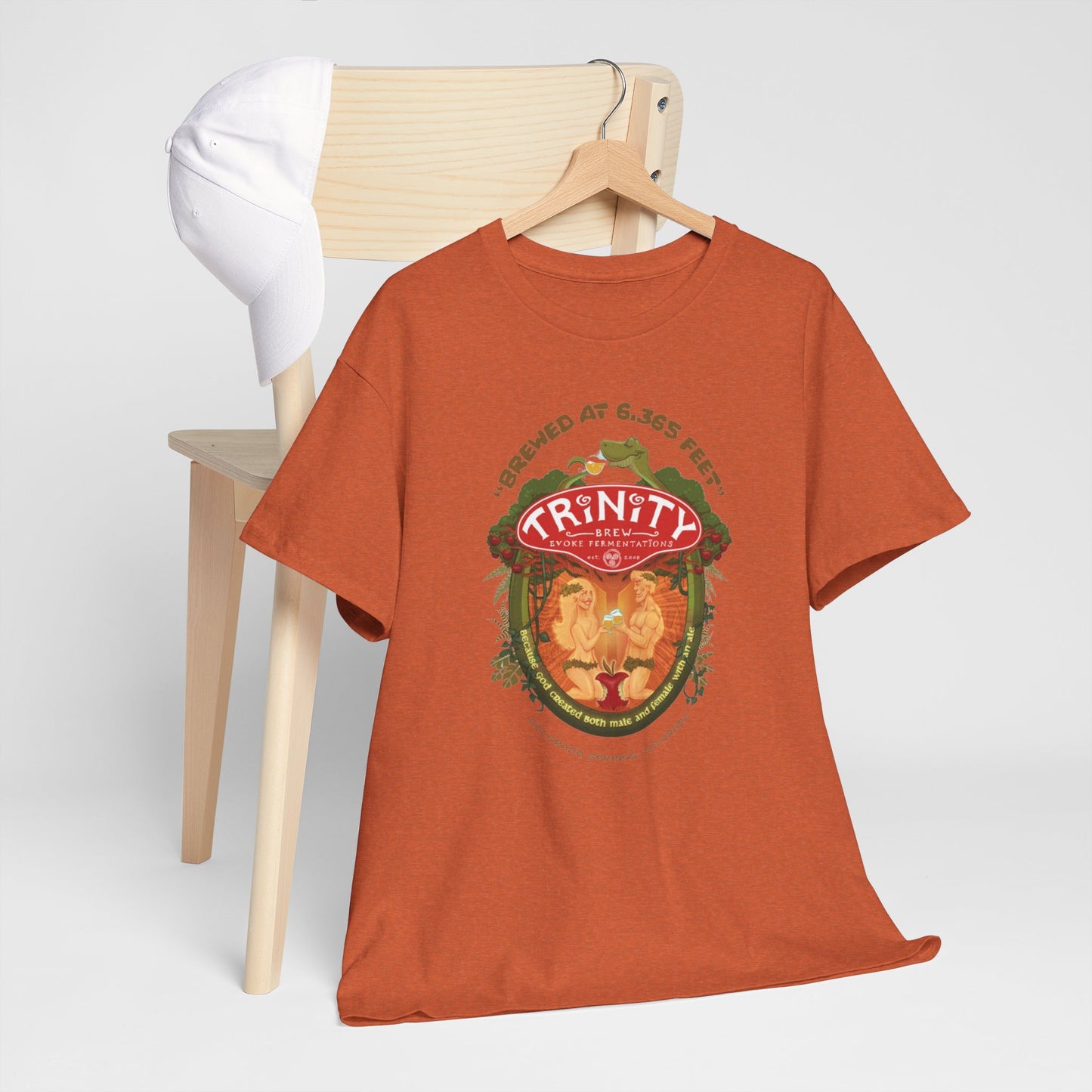 Adam & Eve Ale (Darker Colors) - Unisex Heavy Cotton Tee