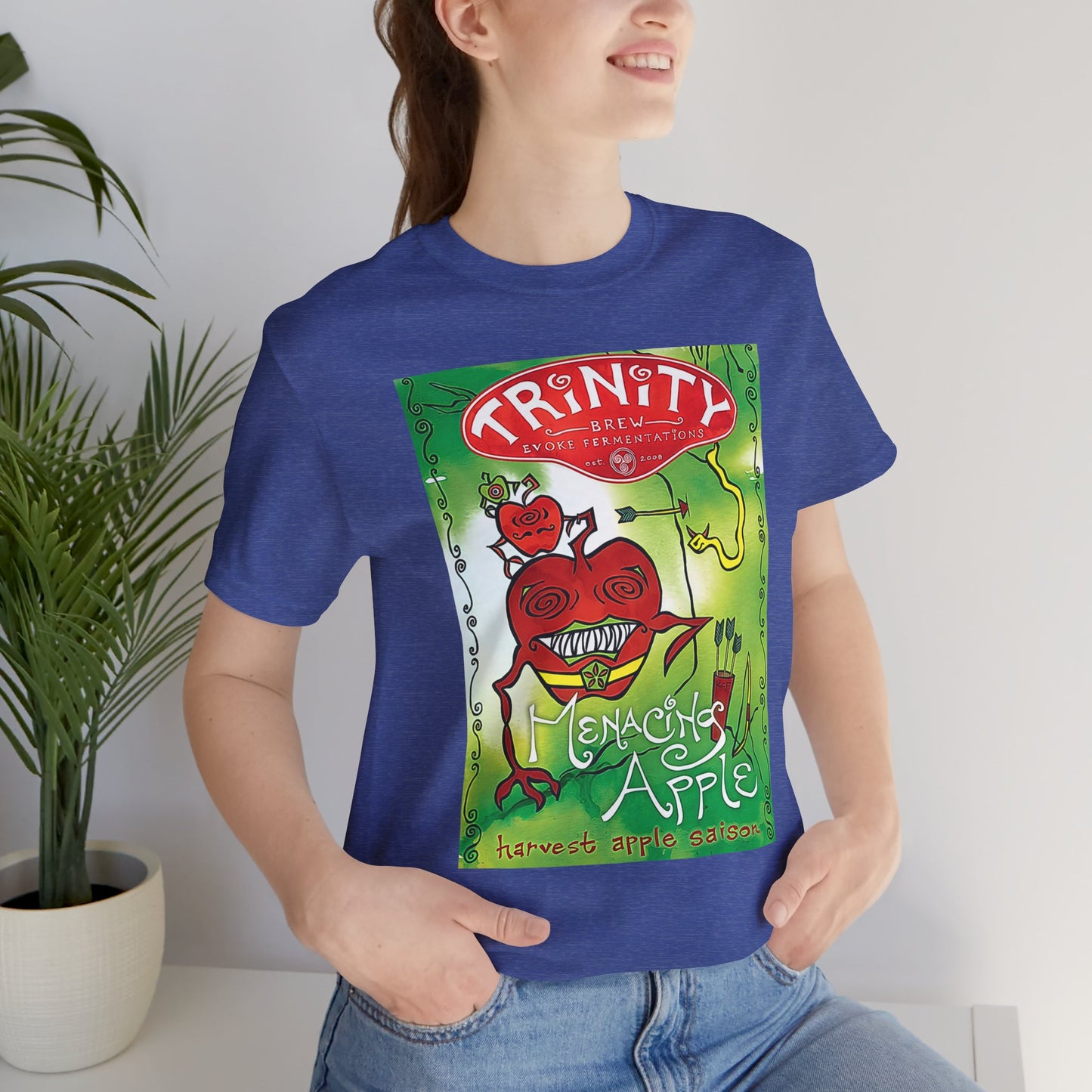 Menacing Apple Short Sleeve Tee