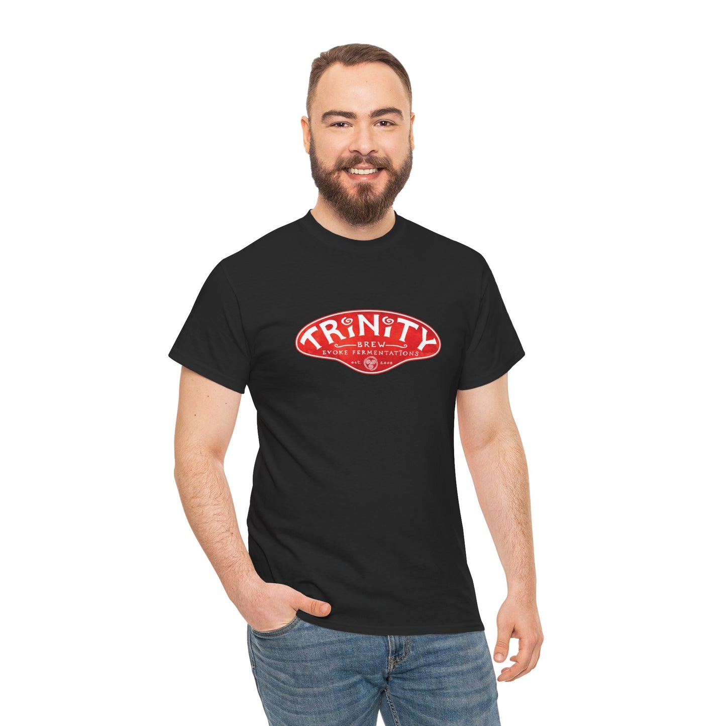 Classic TRiNiTY Logo T-Shirt - Unisex Heavy Cotton Tee