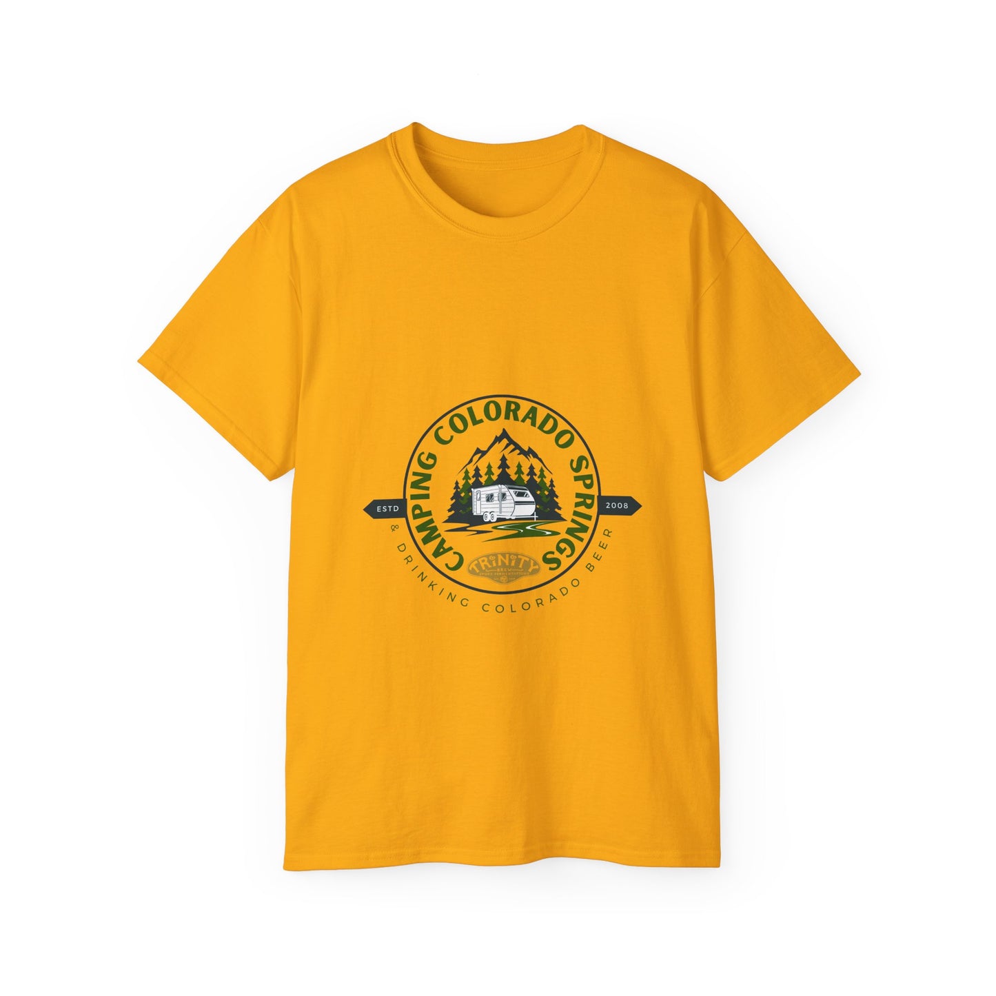 Camping in Colorado T-Shirt Unisex Ultra Cotton Tee