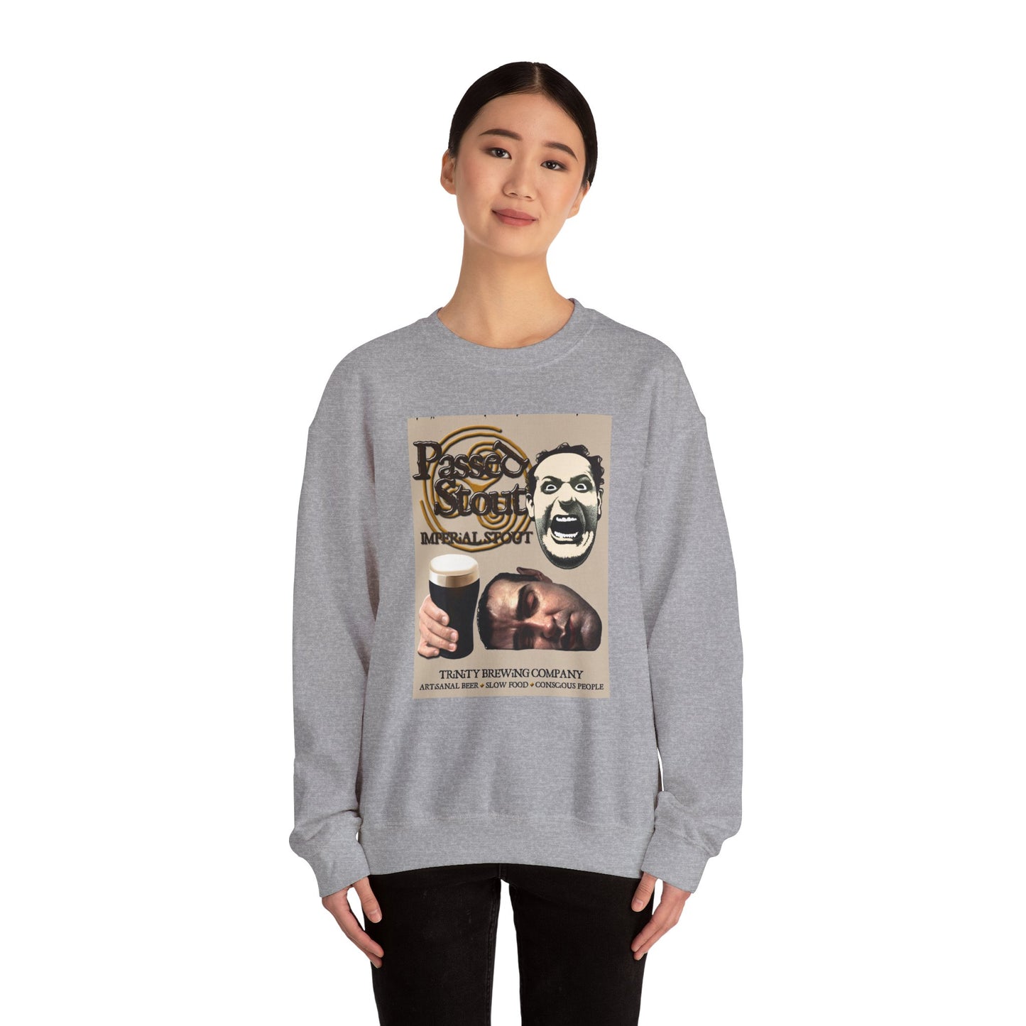 TRiNiTY Passed Stout Imperial Stout - Unisex Heavy Blend™ Crewneck Sweatshirt