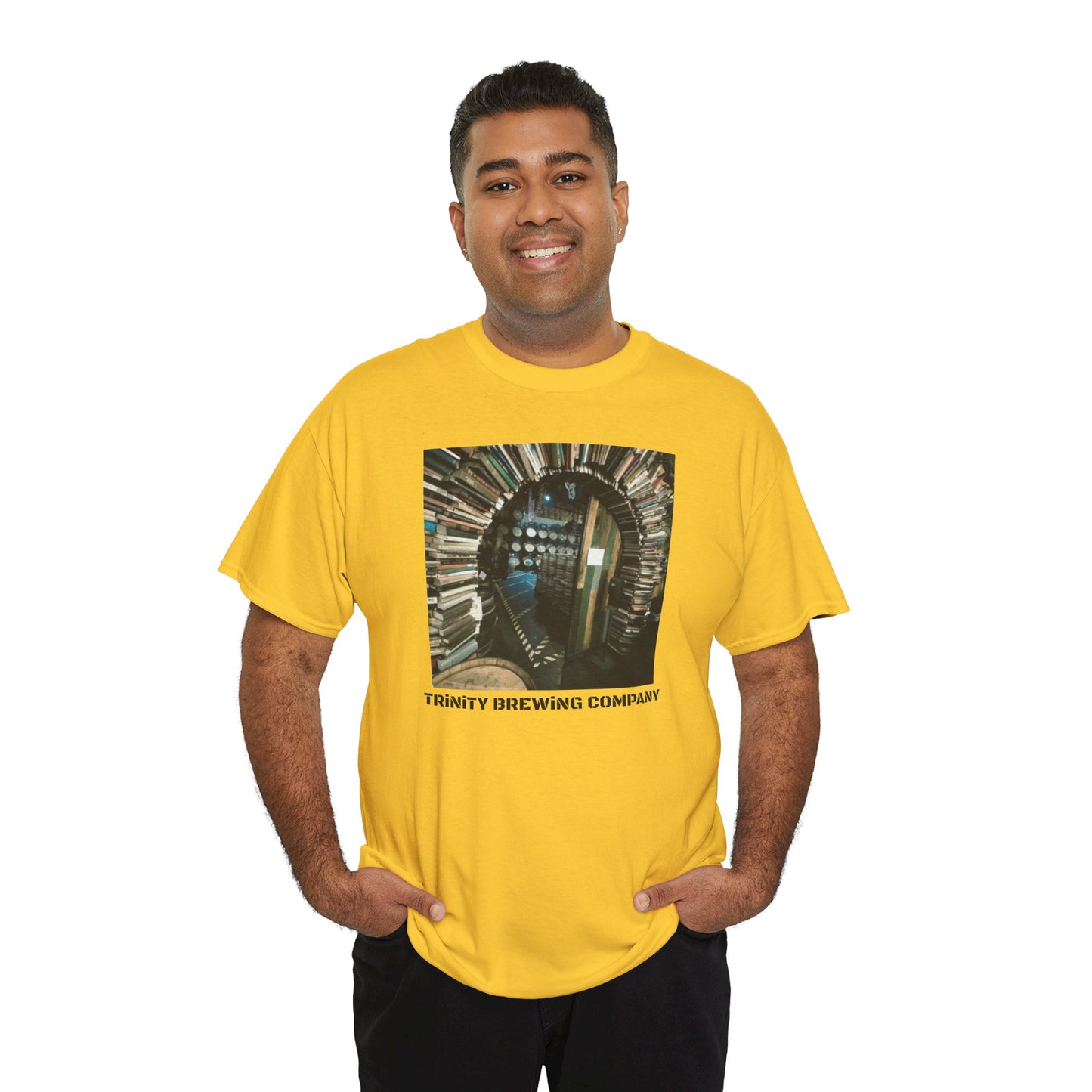TRiNiTY Book Arch - Unisex Heavy Cotton Tee