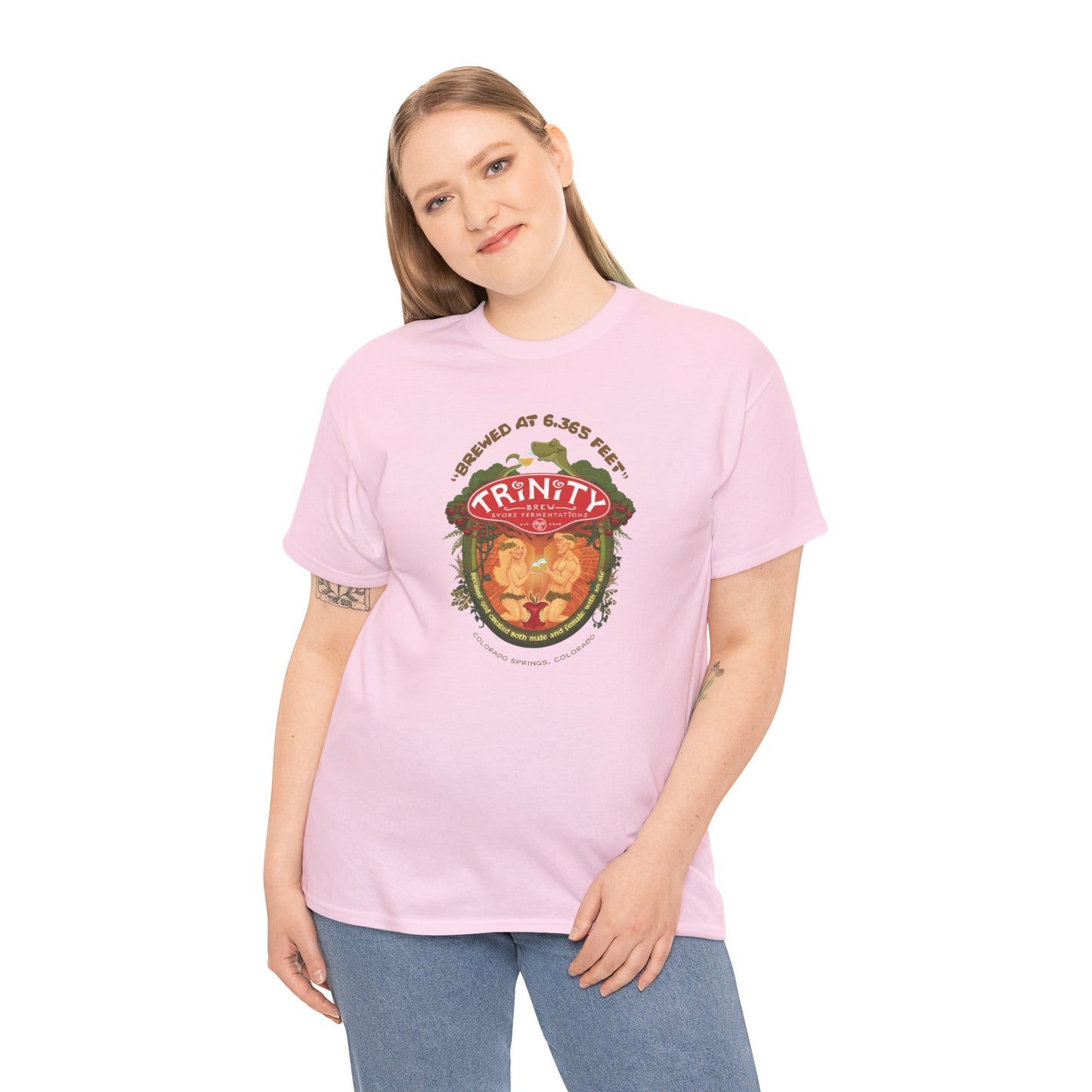 TRiNiTY Adam & Eve Ale (Lighter Colors) - Unisex Heavy Cotton Tee