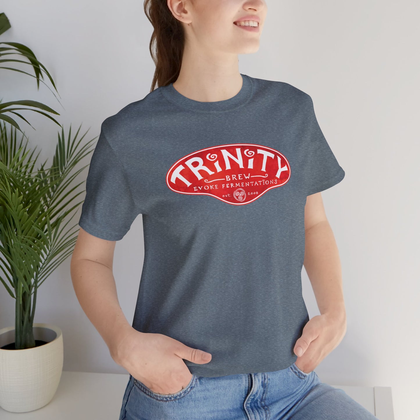 TRiNiTY Hazy Razberry Kolsch - Unisex Jersey Short Sleeve Tee