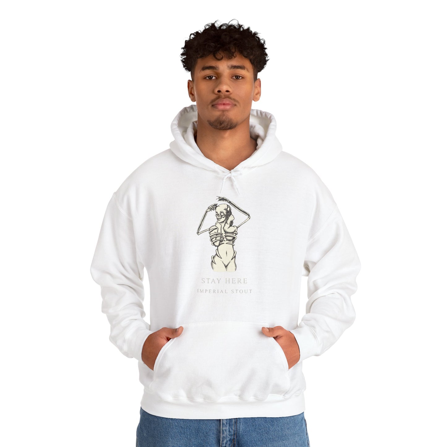 Stay Here Imperial Stout Hooded Sweatshirt