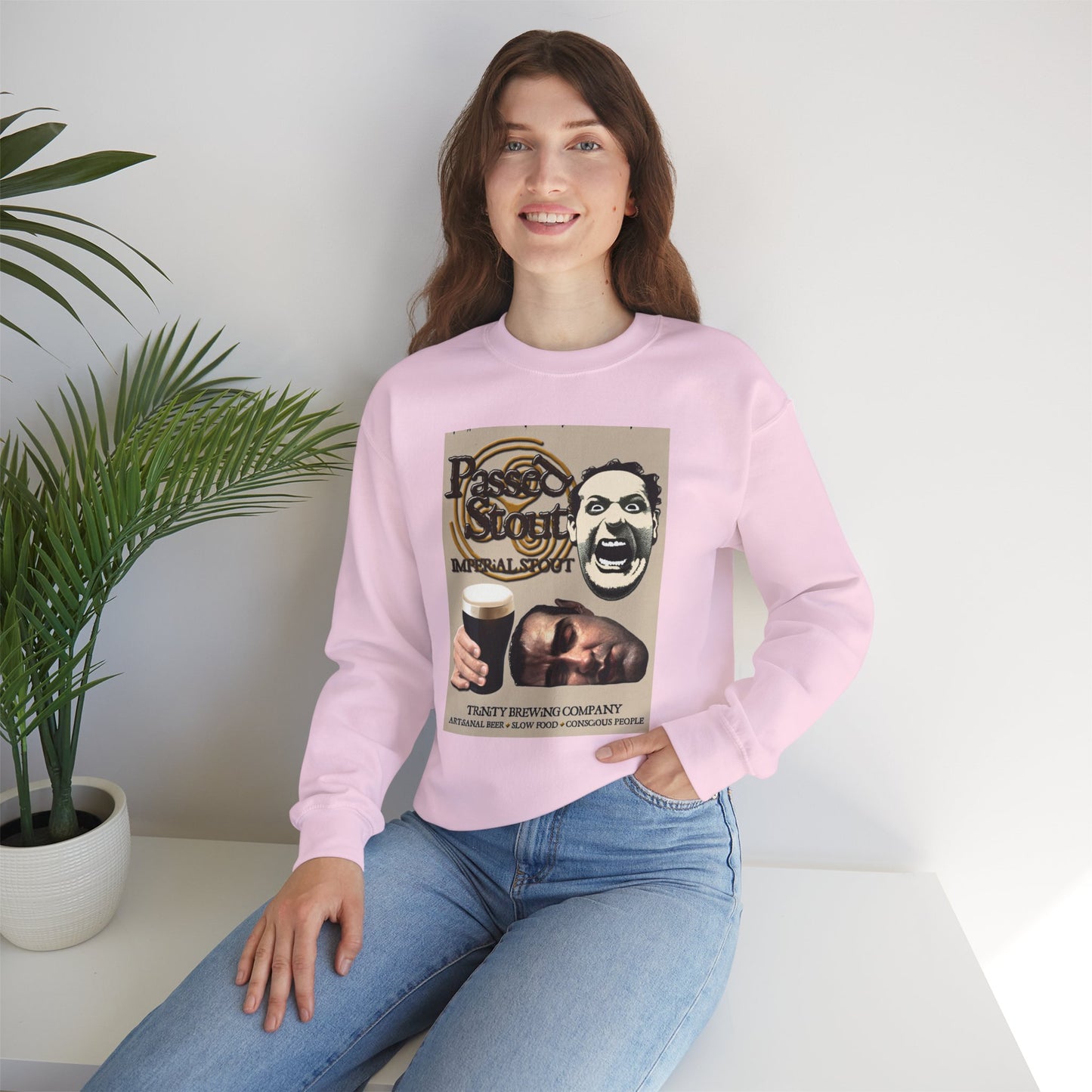 TRiNiTY Passed Stout Imperial Stout - Unisex Heavy Blend™ Crewneck Sweatshirt