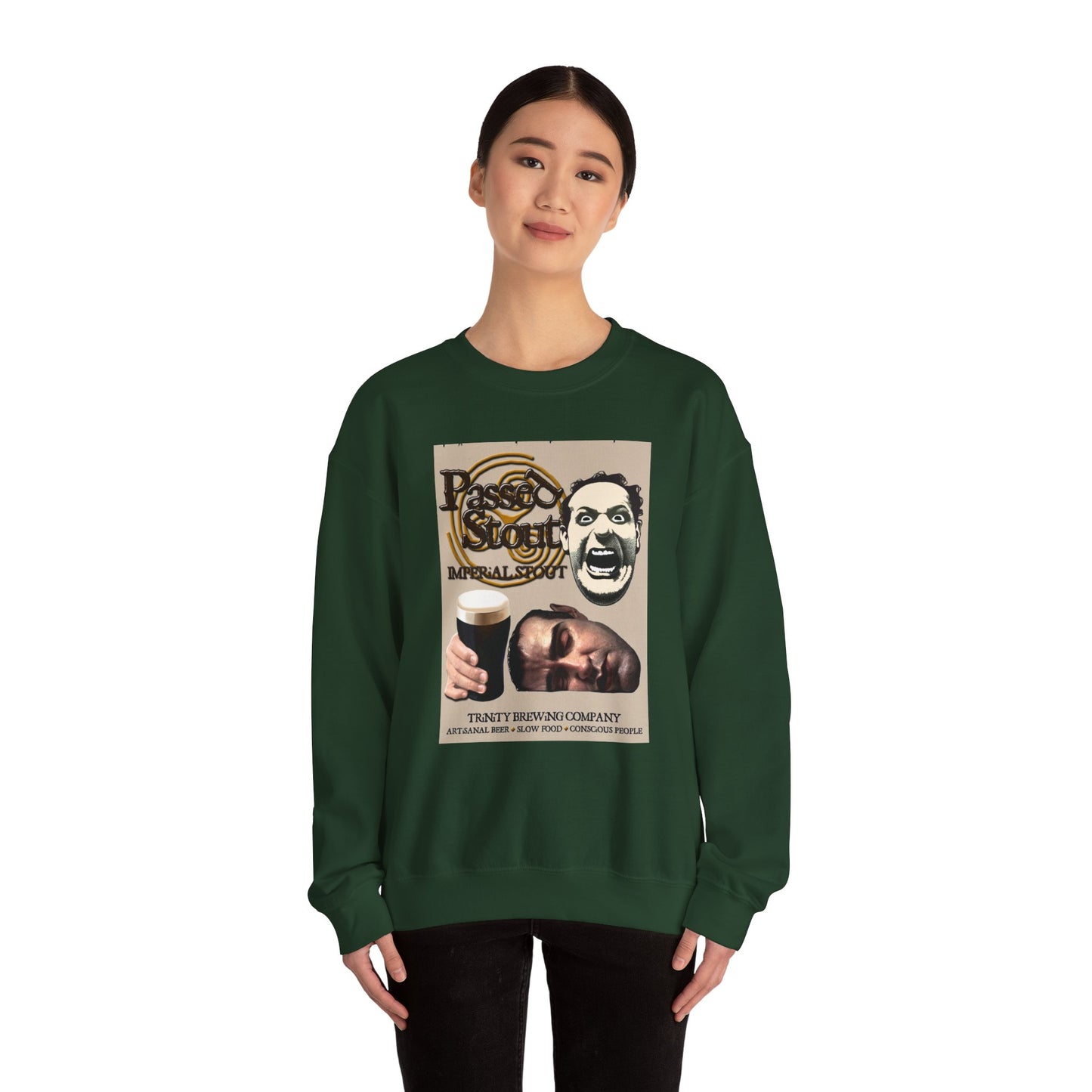 TRiNiTY Passed Stout Imperial Stout - Unisex Heavy Blend™ Crewneck Sweatshirt