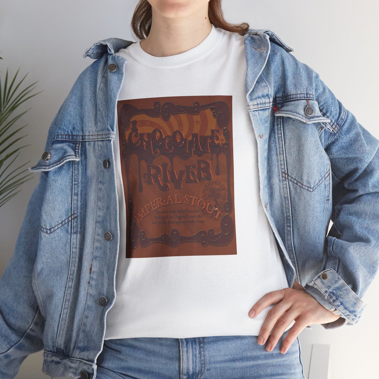 TRiNiTY Chocolate River - Unisex Heavy Cotton Tee