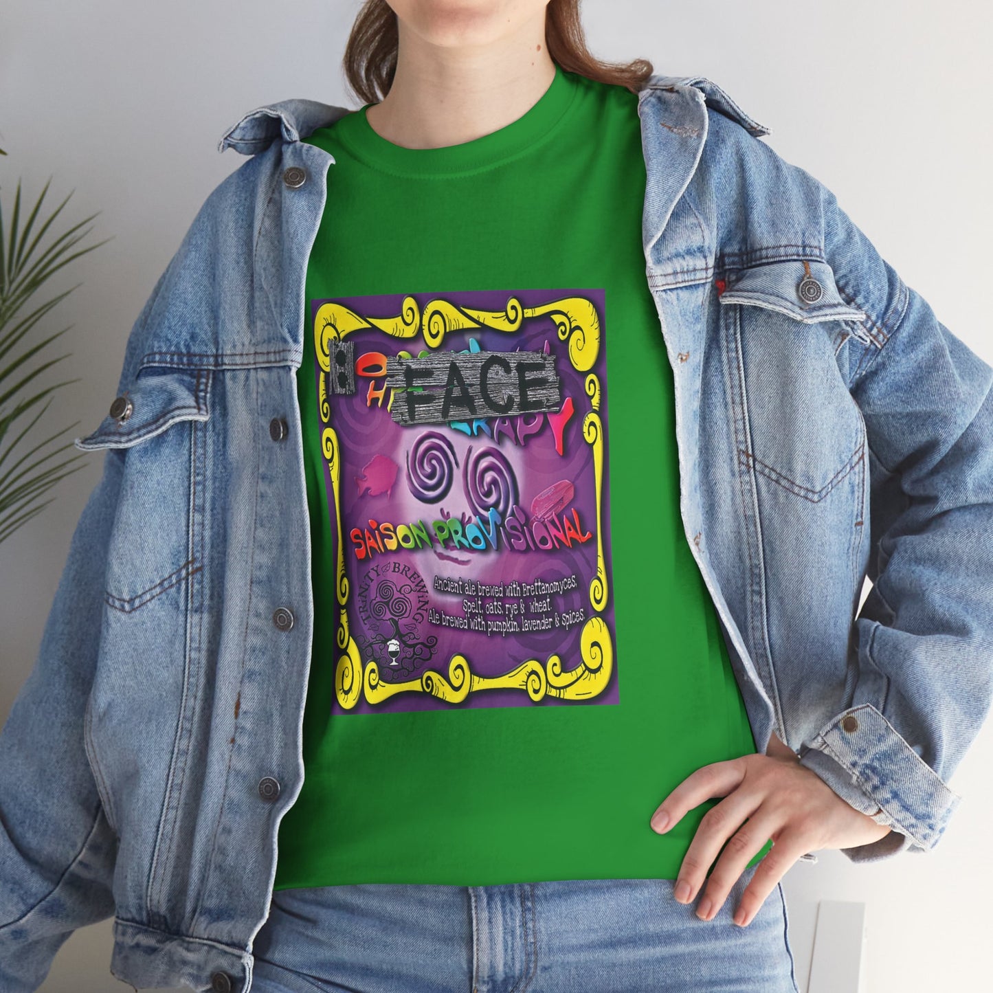 TRiNiTY Oh Face! - Unisex Heavy Cotton Tee