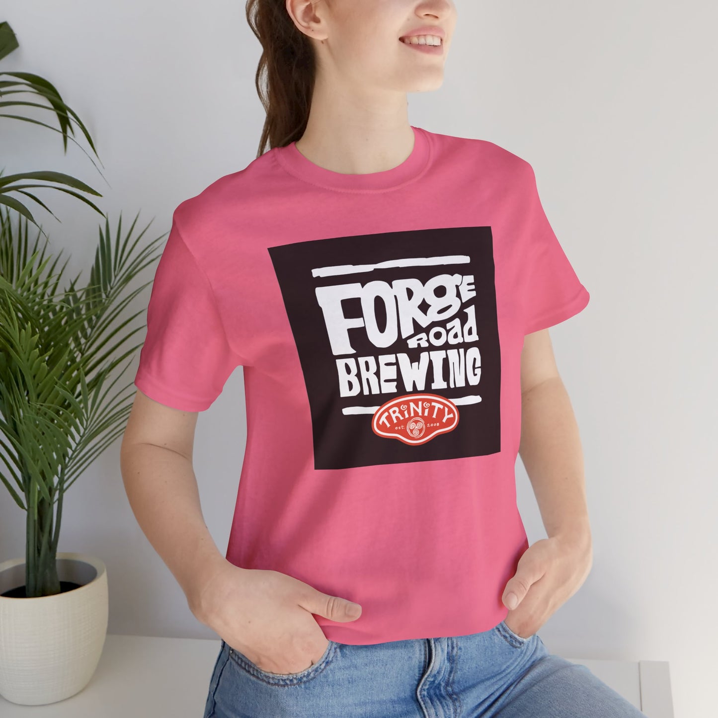 T2 Forge Road Brewery - Unisex Jersey Short Sleeve Tee