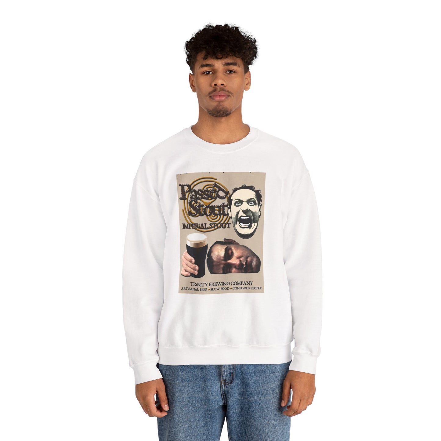 TRiNiTY Passed Stout Imperial Stout - Unisex Heavy Blend™ Crewneck Sweatshirt