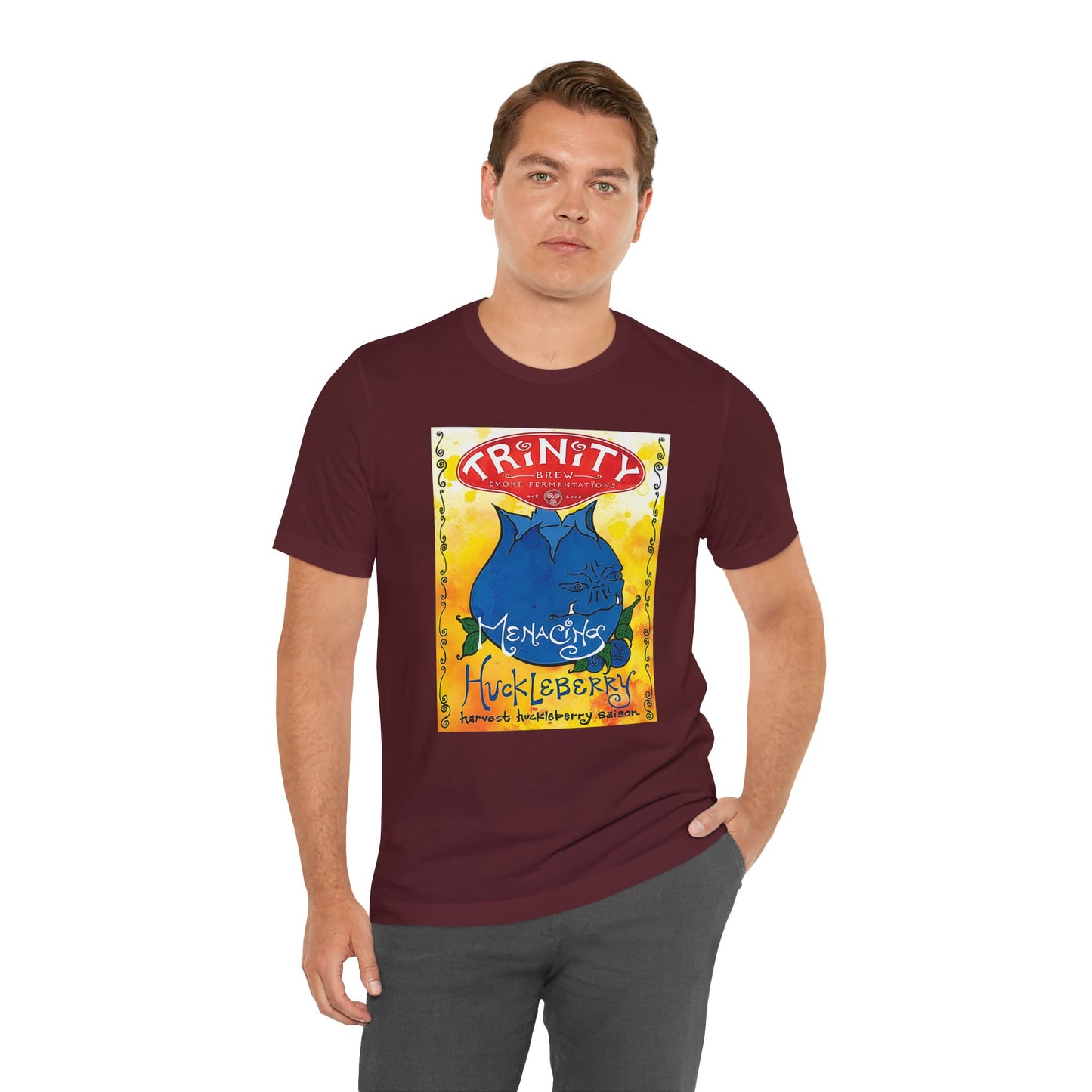 Menacing Huckleberry Short Sleeve Tee
