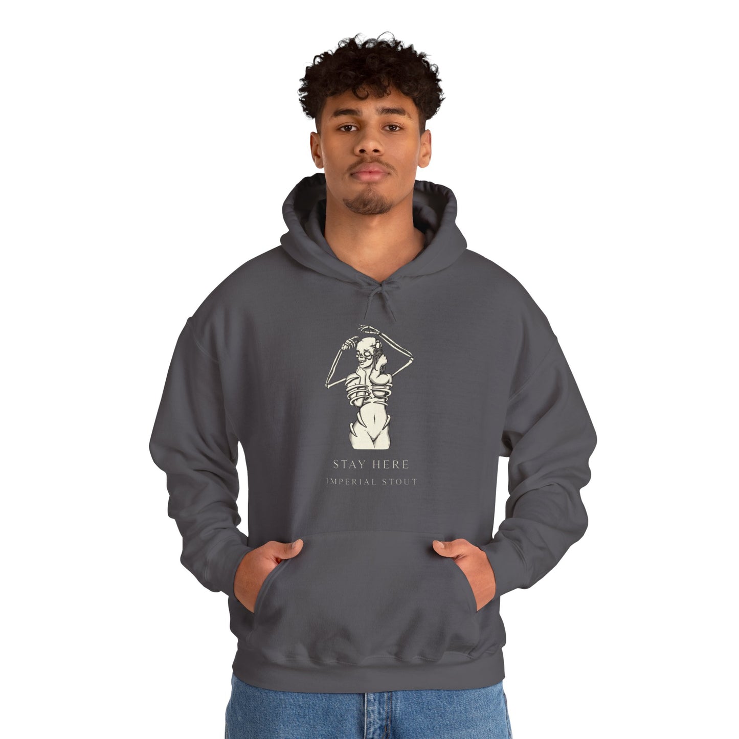 Stay Here Imperial Stout Hooded Sweatshirt