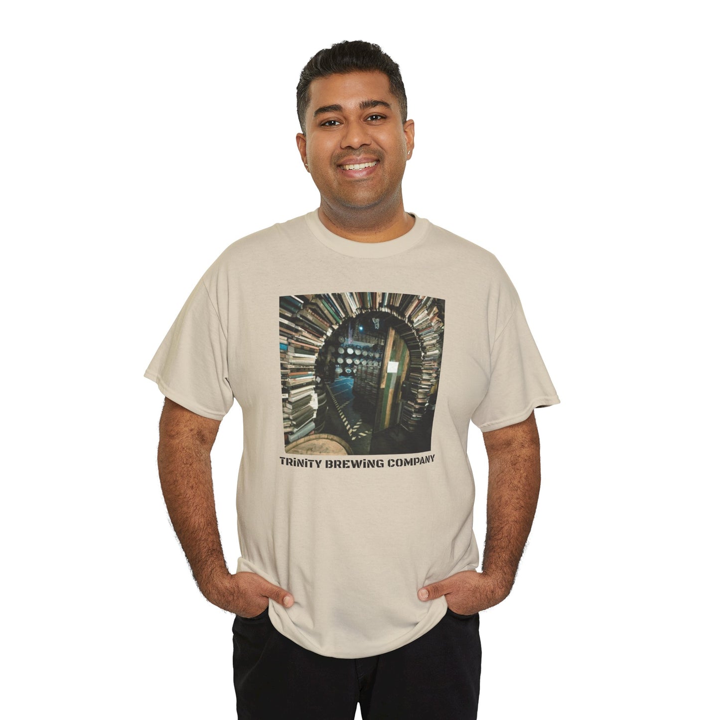 TRiNiTY Book Arch - Unisex Heavy Cotton Tee