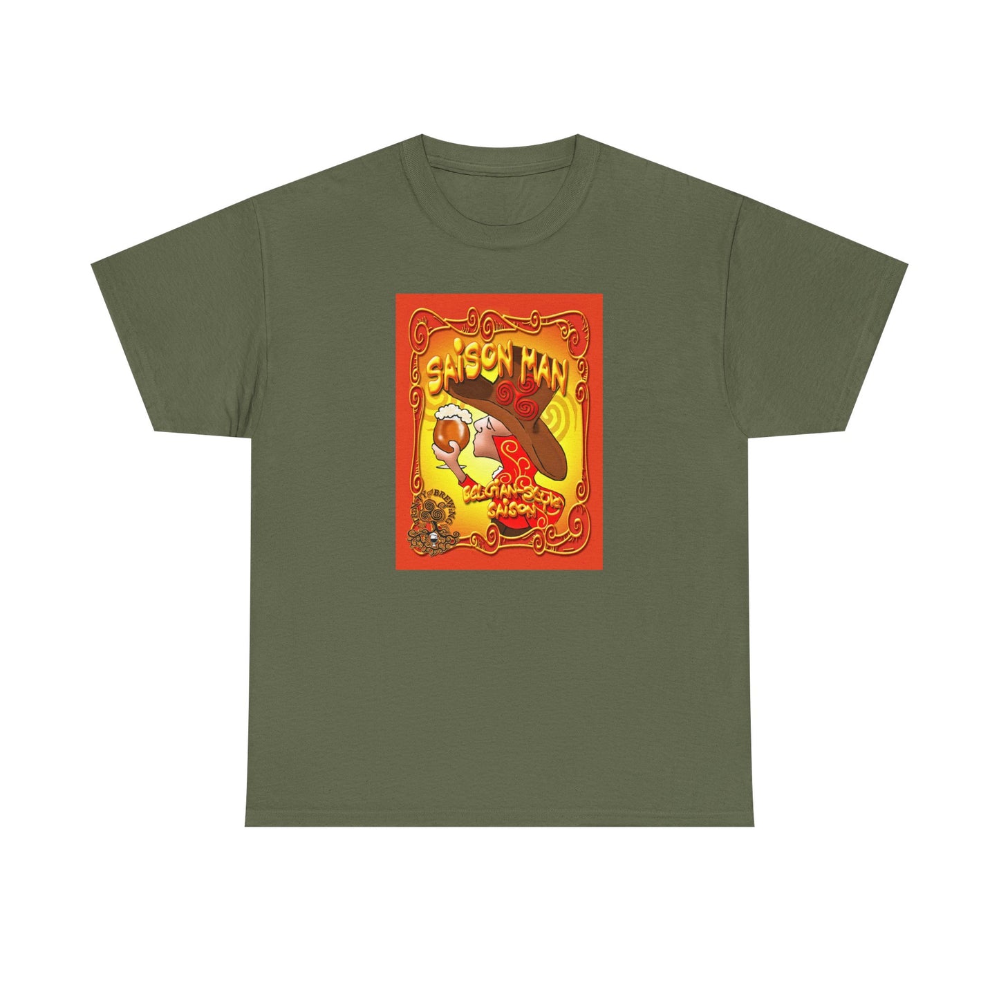 TRiNiTY Saison Man (Darker Colors) - Unisex Heavy Cotton Tee